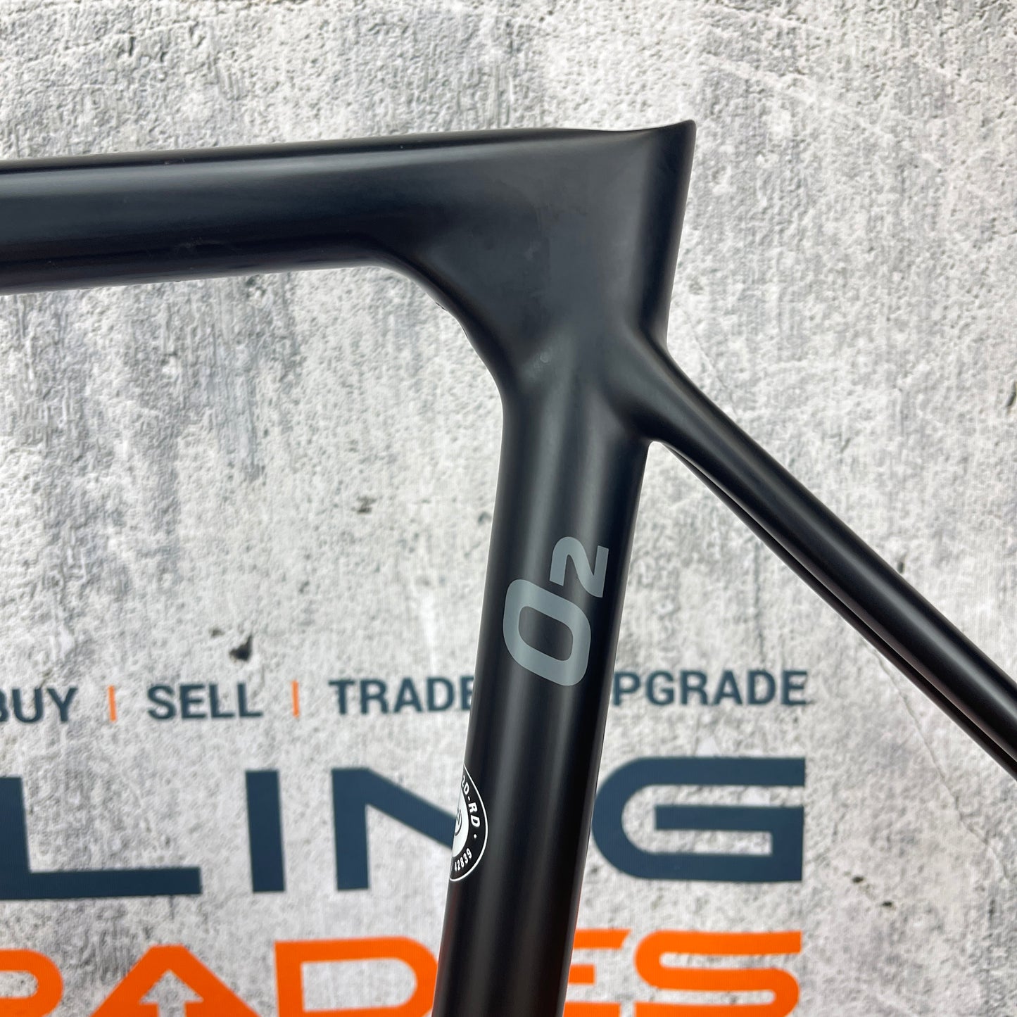 2018 Factor O2 54cm Carbon Disc Brake Road Bike Black Frameset 700c 1630g