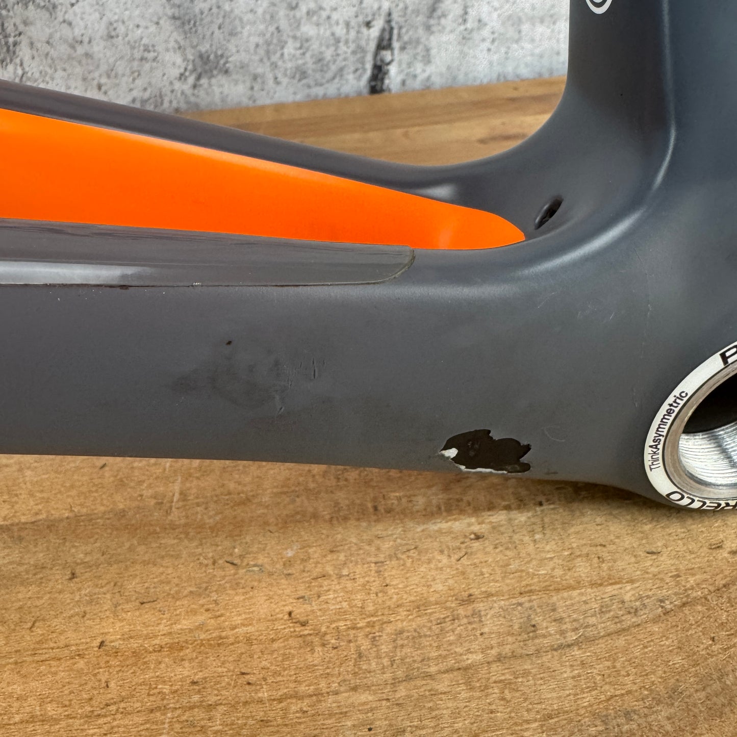 2016 Pinarello Dogma F8 56cm Carbon Rim Brake Zwift Edition Frameset (Damaged)
