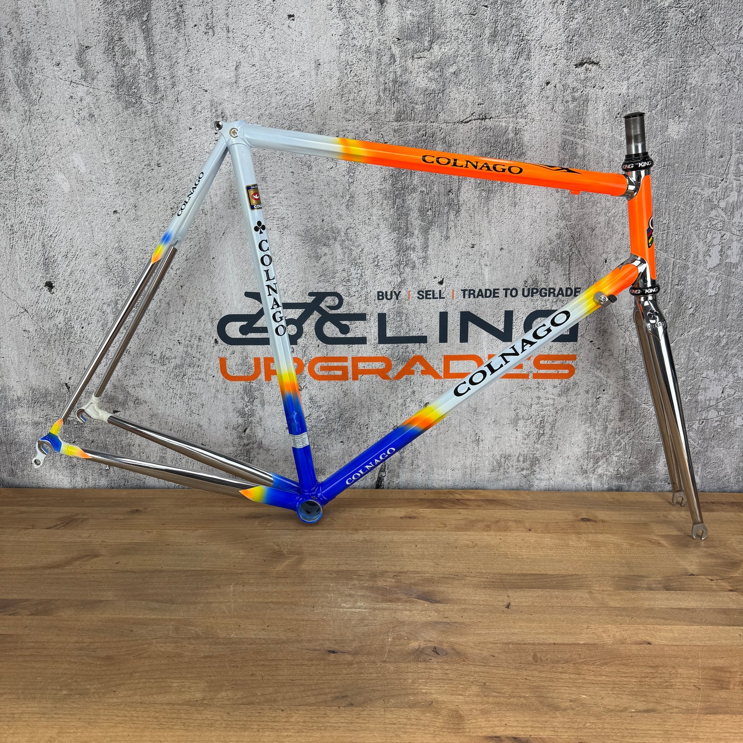 Unridden! Vintage 1992 Colnago Master Rabobank 57x57 Columbus Steel Frameset