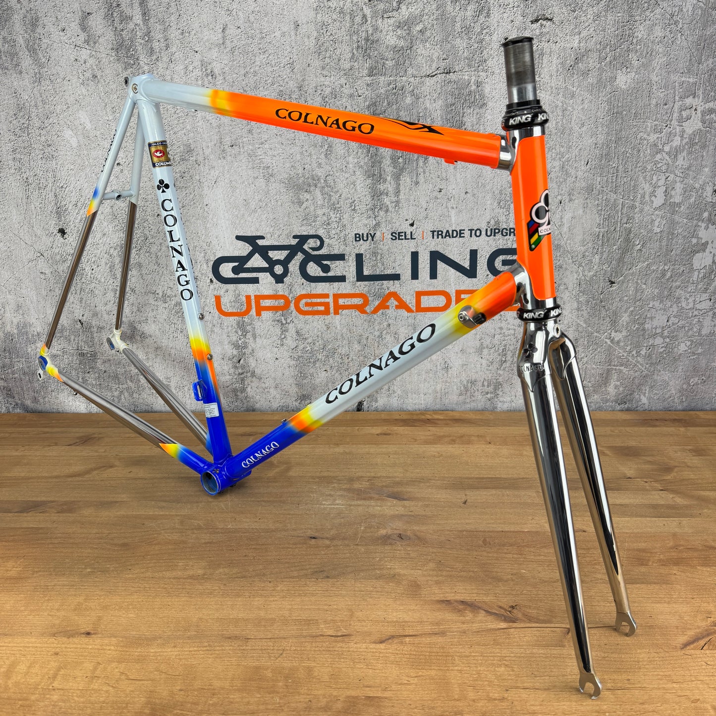 Unridden! Vintage 1992 Colnago Master Rabobank 57x57 Columbus Steel Frameset