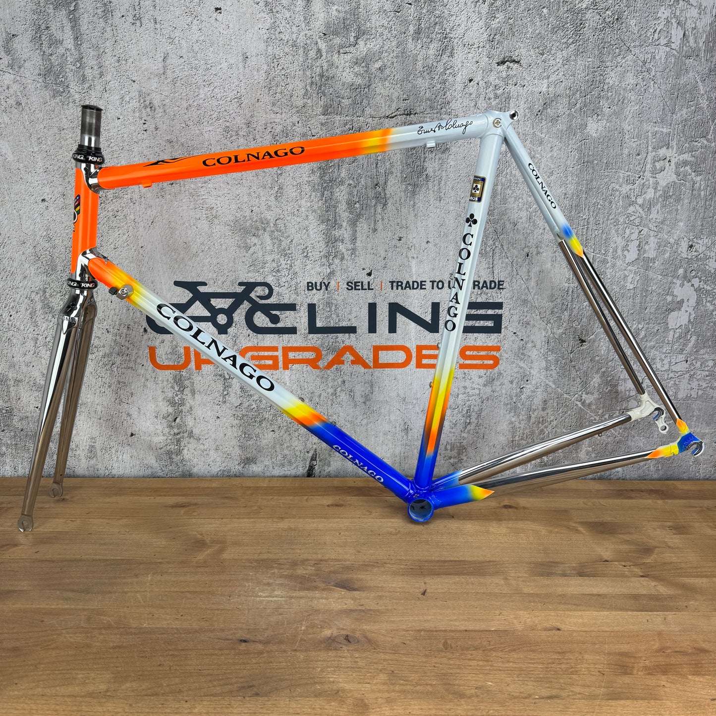 Unridden! Vintage 1992 Colnago Master Rabobank 57x57 Columbus Steel Frameset