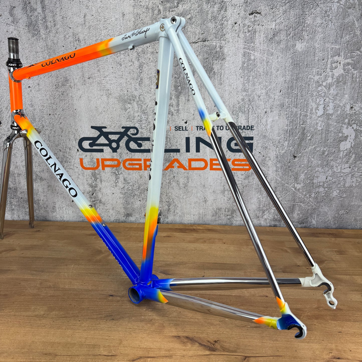 Unridden! Vintage 1992 Colnago Master Rabobank 57x57 Columbus Steel Frameset