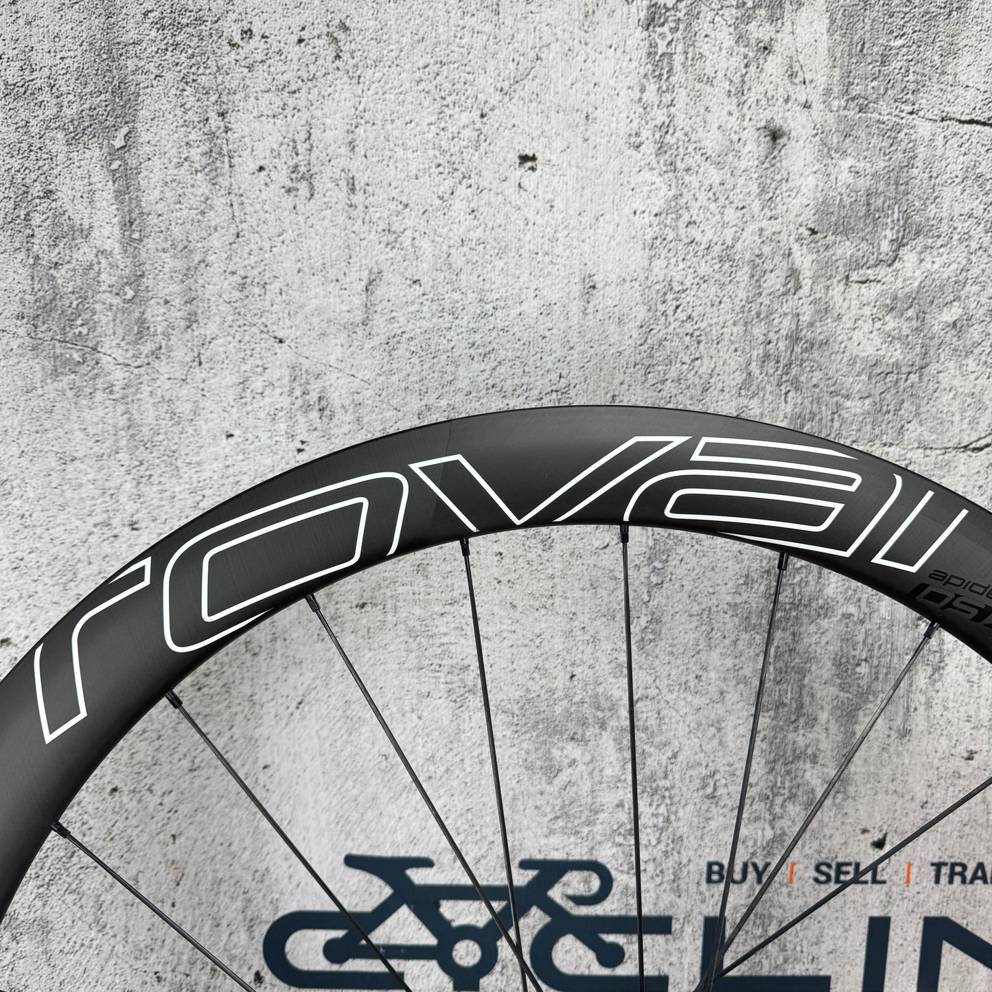 Low Mile! Roval CLX 50 Carbon Tubeless Disc White Decal Wheelset 1412g CeramicSpeed