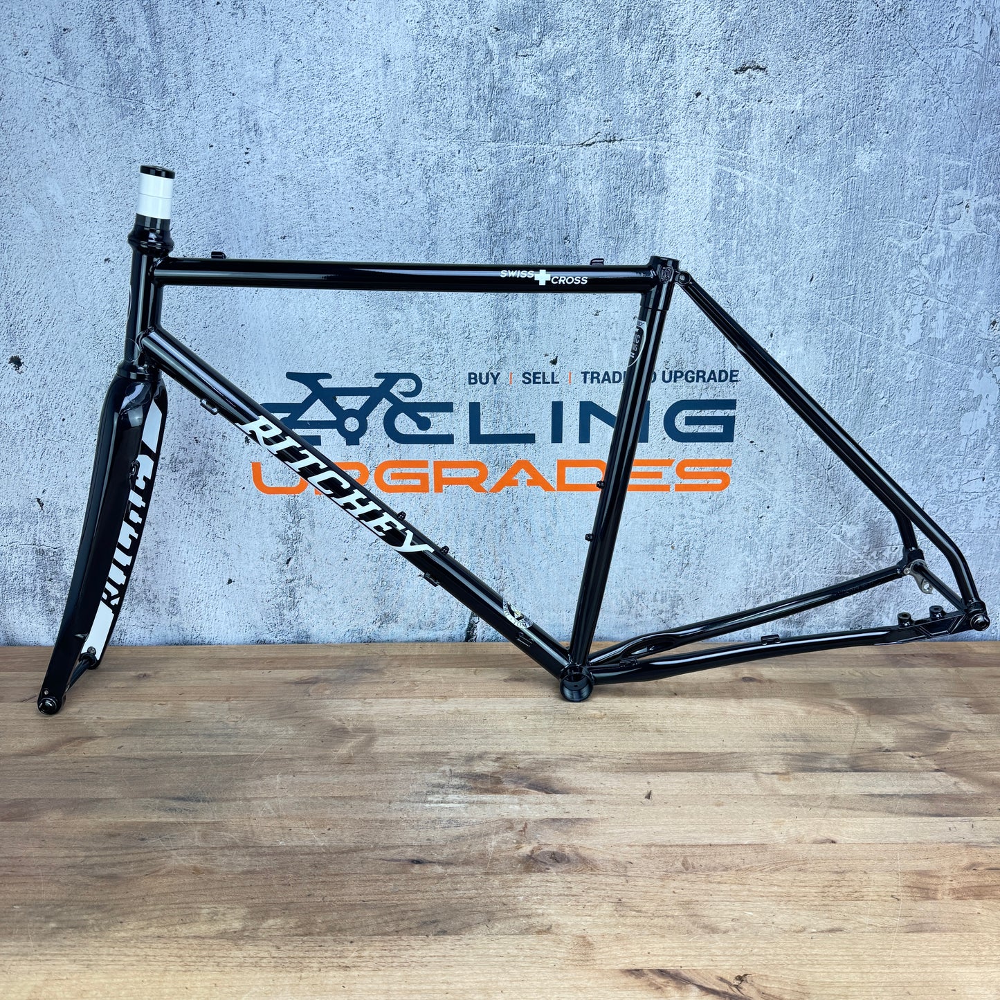 Low Mile! 2021 Ritchey Swiss Cross Medium Steel Disc Frameset 700c 2702g