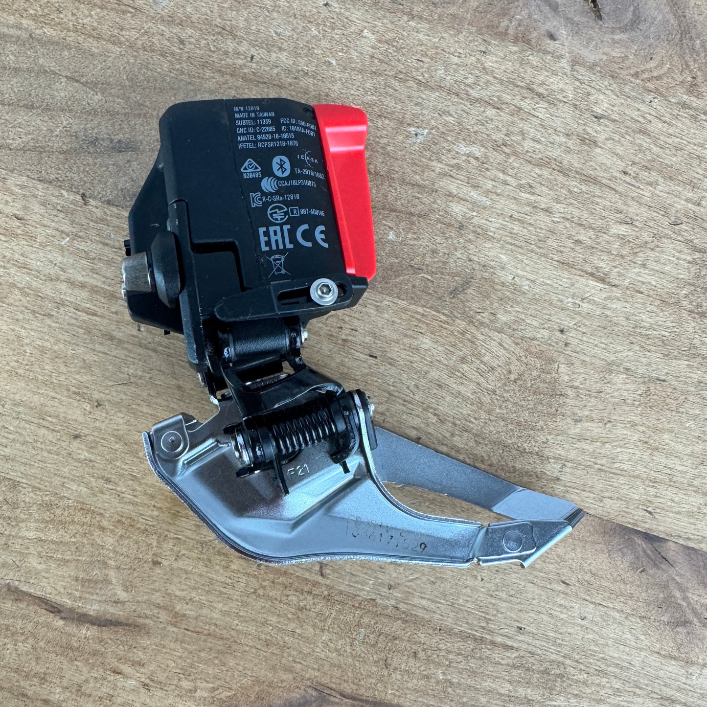 SRAM Rival AXS Braze-On Electronic Front Derailleur No Battery 160g