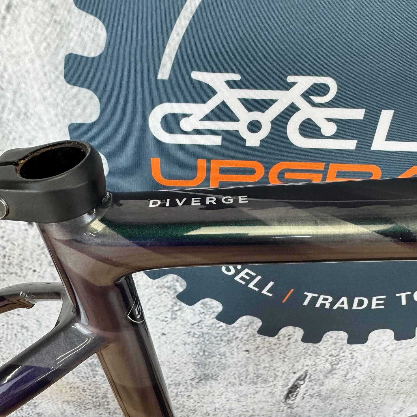 2021 Specialized S-Works Diverge 54cm Carbon Disc Gravel Frameset 700c 2256g