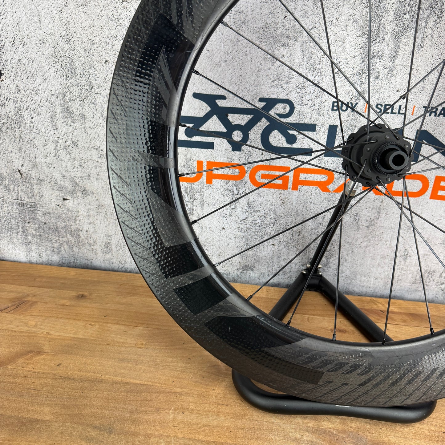 Low Mile! Zipp 808 NSW Carbon Tubeless Disc Rear Wheel 700c 989g