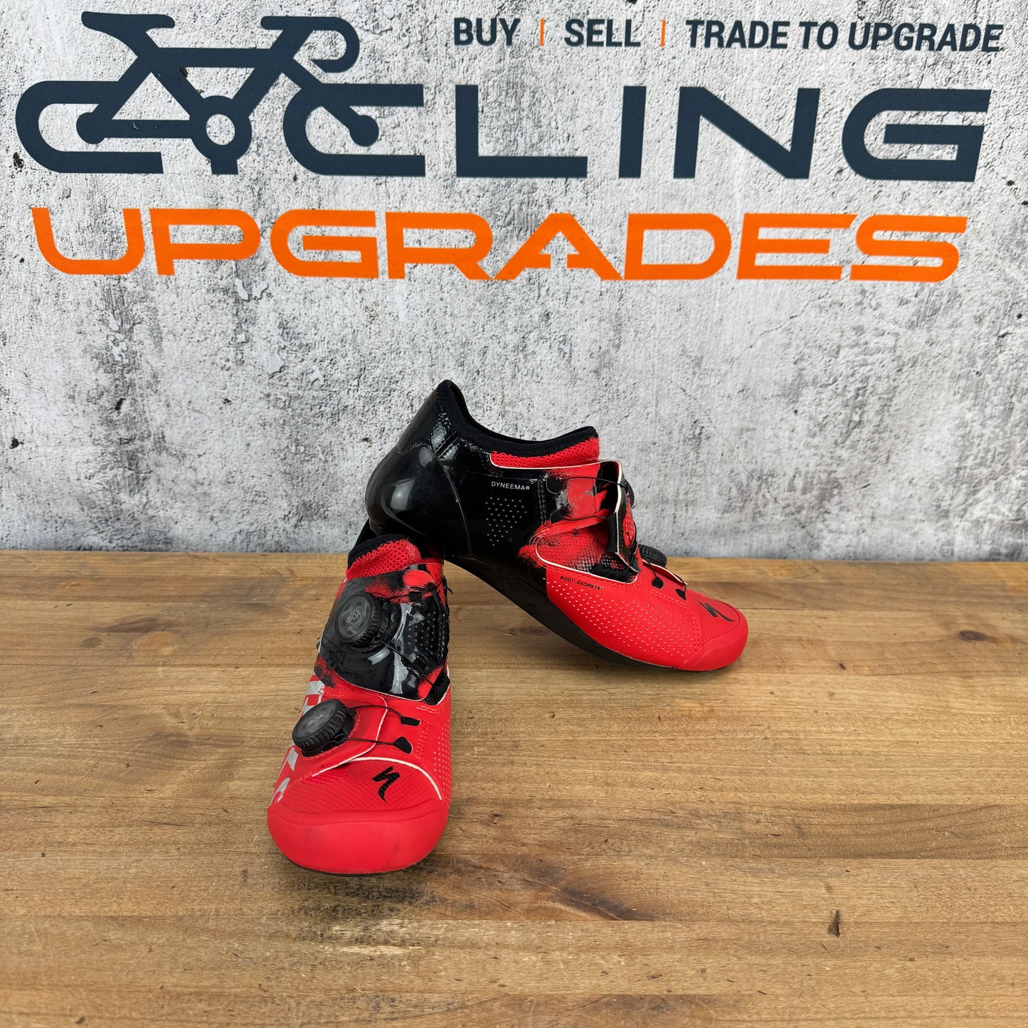 Light Use! Specialized S-Works Ares Road Size 38 EU 3-Bolt Road Cycling Shoes
