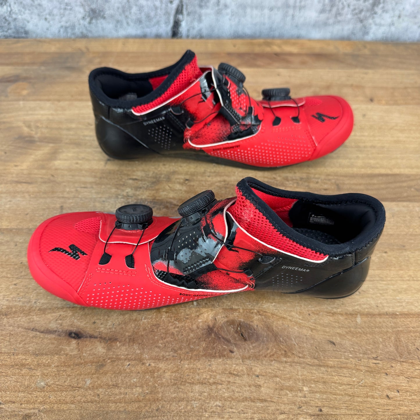 Light Use! Specialized S-Works Ares Road Size 38 EU 3-Bolt Road Cycling Shoes
