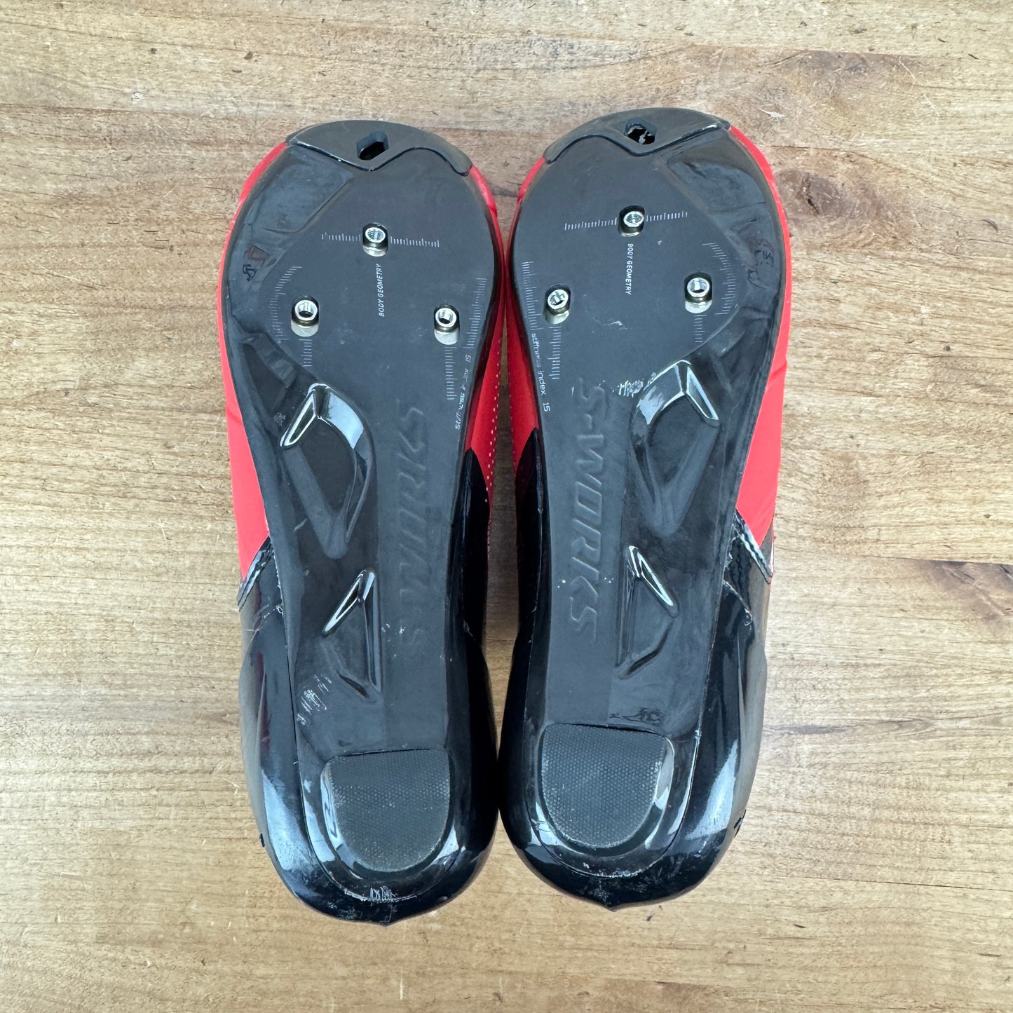 Light Use! Specialized S-Works Ares Road Size 38 EU 3-Bolt Road Cycling Shoes