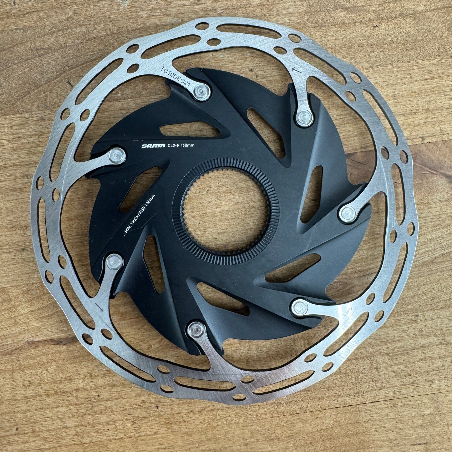 New! SRAM CLX-R 160mm Center Lock Disc Brake Rotor 132g