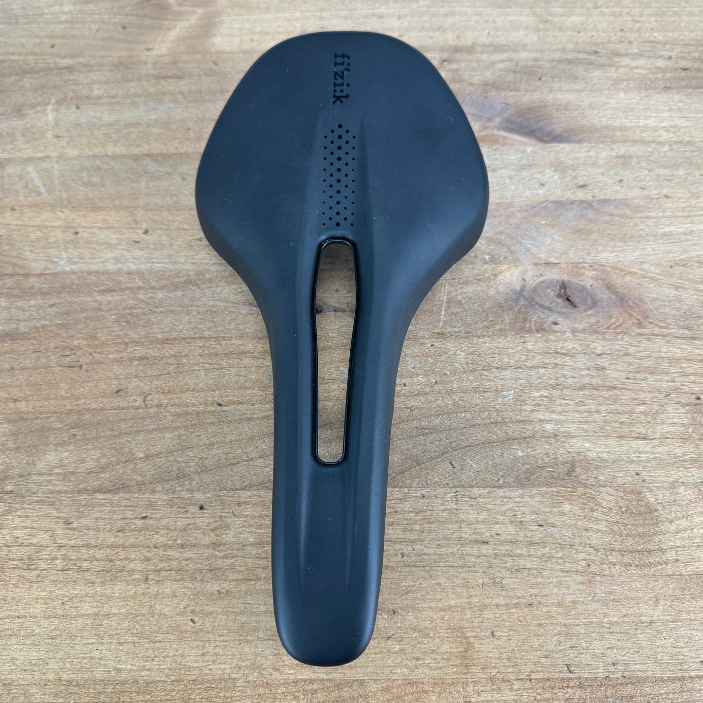 Low Mile! Fizik Antares R3 140mm 7x7mm Kium Rails Bike Saddle 205g