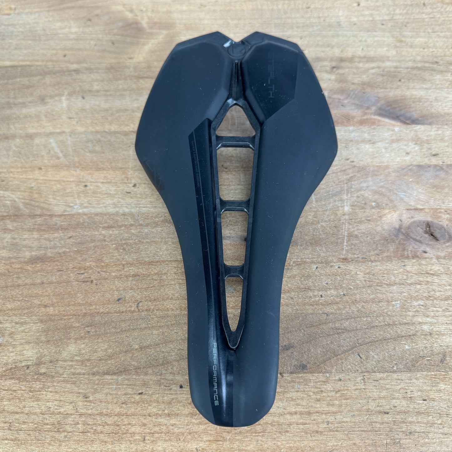 Low Mile! Shimano Pro Stealth Performance 7x7mm Inox Rails 142mm Bike Saddle