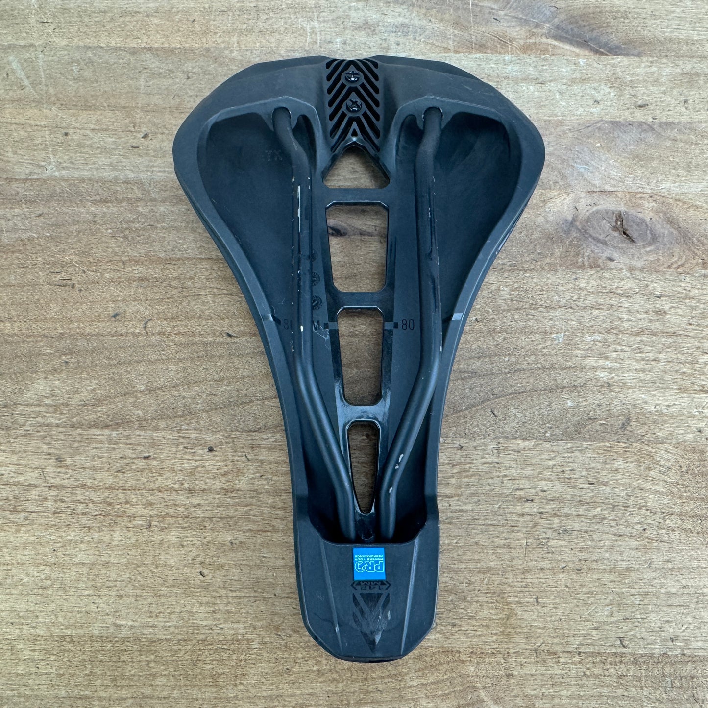Low Mile! Shimano Pro Stealth Performance 7x7mm Inox Rails 142mm Bike Saddle