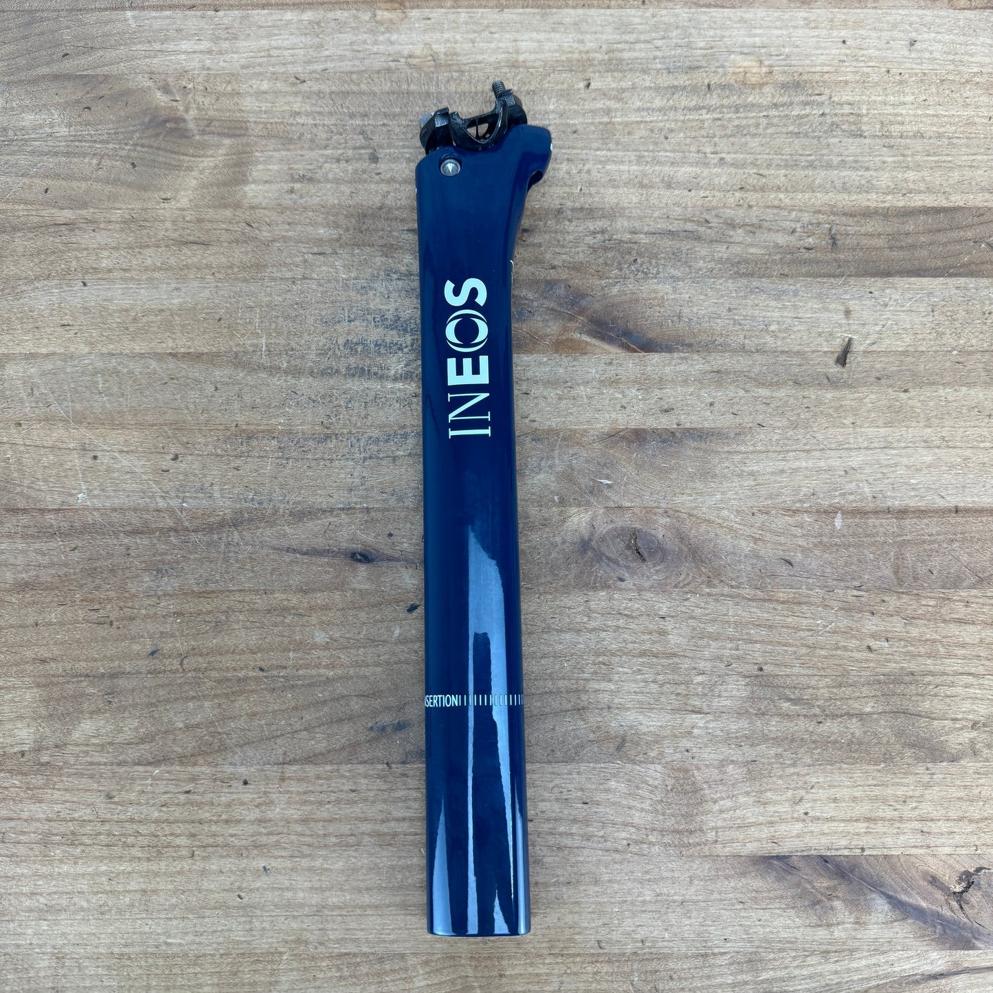 New! Pinarello Dogma F12 Team Ineos 350mm Zero Setback Seatpost 205g MSRP $550