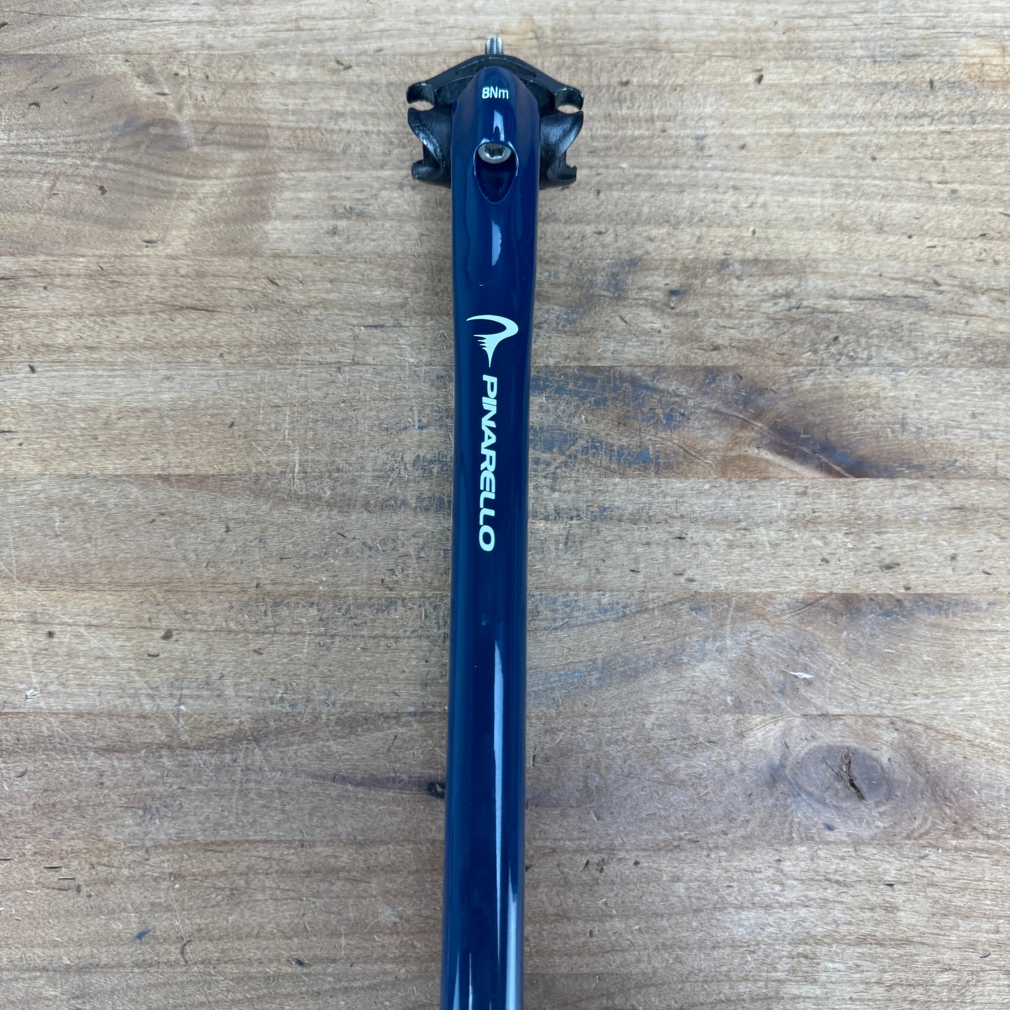 New! Pinarello Dogma F12 Team Ineos 350mm Zero Setback Seatpost 205g MSRP $550