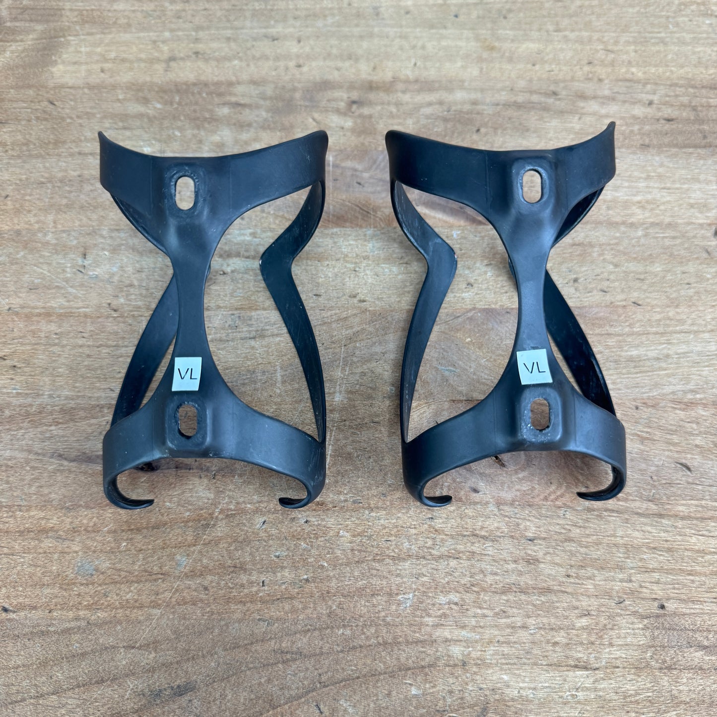 Pair Shimano Pro Carbon Bike Water Bottle Cages 44g