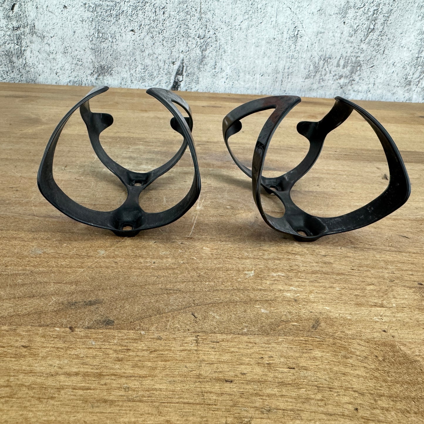 Pair Shimano Pro Carbon Bike Water Bottle Cages 44g