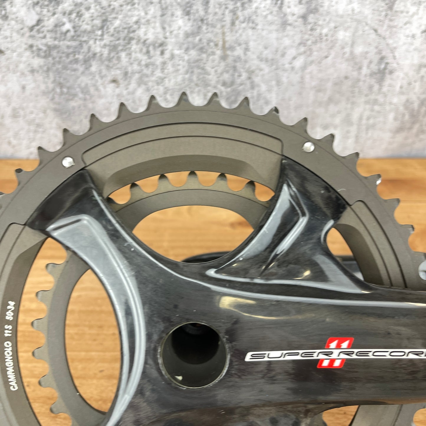 Campagnolo 2015-2017 Super Record 11 50/34t 175mm Carbon Crankset 630g