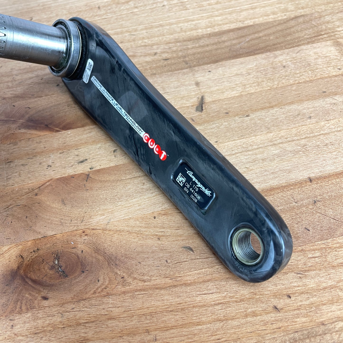 Campagnolo 2015-2017 Super Record 11 50/34t 175mm Carbon Crankset 630g