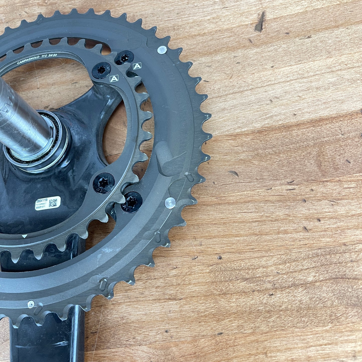 Campagnolo 2015-2017 Super Record 11 50/34t 175mm Carbon Crankset 630g