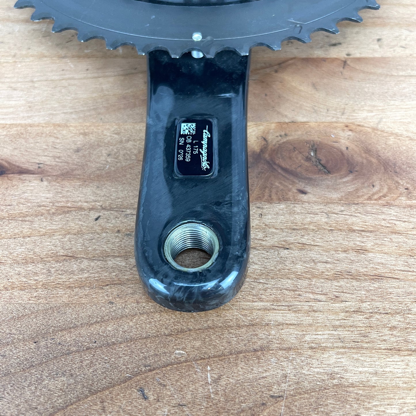 Campagnolo 2015-2017 Super Record 11 50/34t 175mm Carbon Crankset 630g