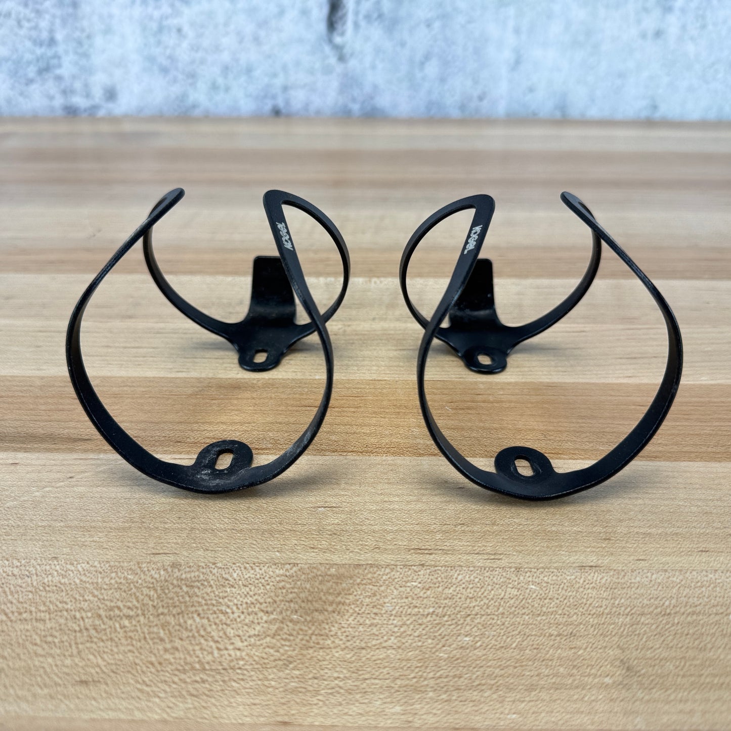 Pair Kogel Aluminum Black Bike Water Bottle Cages 42g