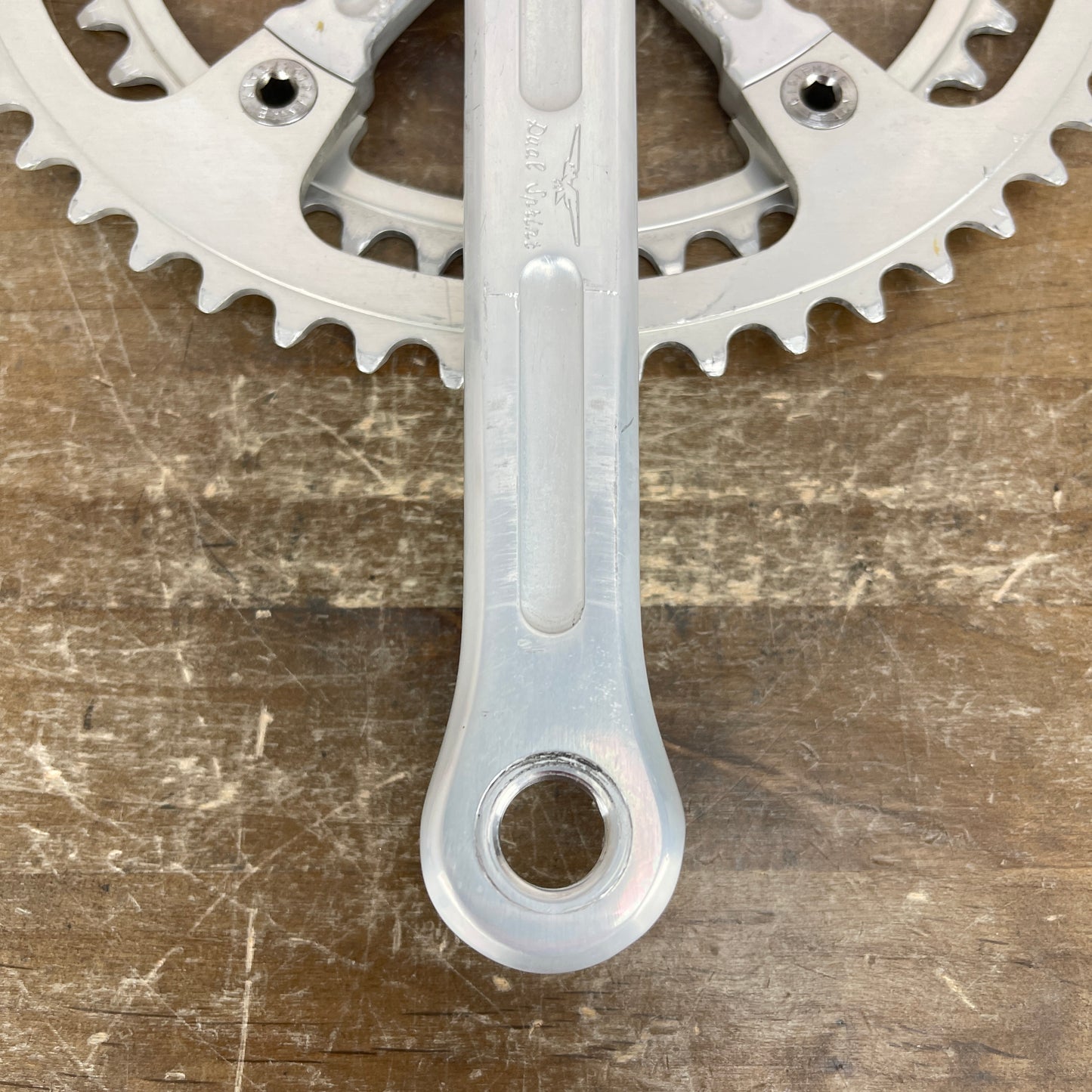 Gipiemme Dual Sprint 172.5mm 52/42t Square Taper Road Bike Alloy Crankset 635g