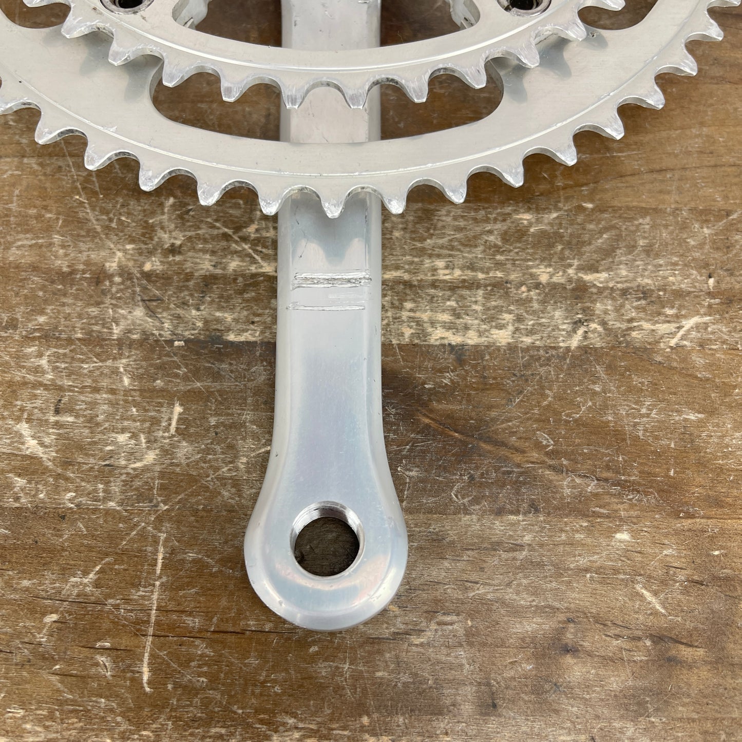 Gipiemme Dual Sprint 172.5mm 52/42t Square Taper Road Bike Alloy Crankset 635g