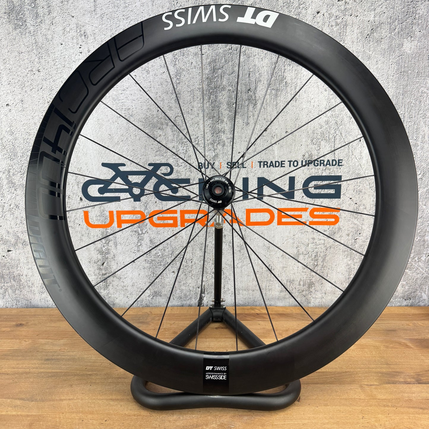 DT Swiss ARC 1400 DICUT 62mm Carbon Tubeless Disc 700c Front Wheel 787g