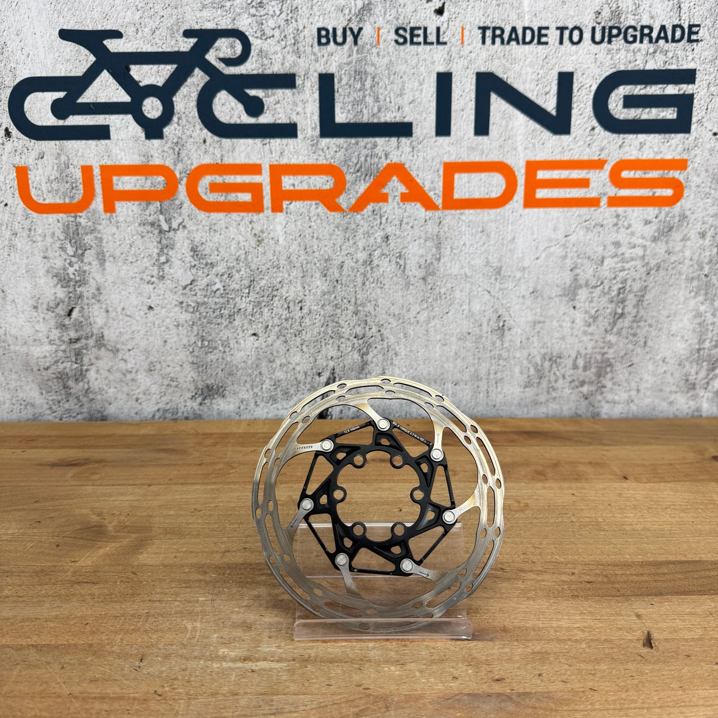 Low Mile! SRAM CLX Centerline 6-Bolt 140mm 1.85mm Bike Disc Brake Rotor 87g