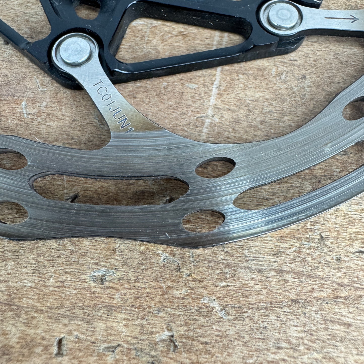 Low Mile! SRAM CLX Centerline 6-Bolt 140mm 1.85mm Bike Disc Brake Rotor 87g