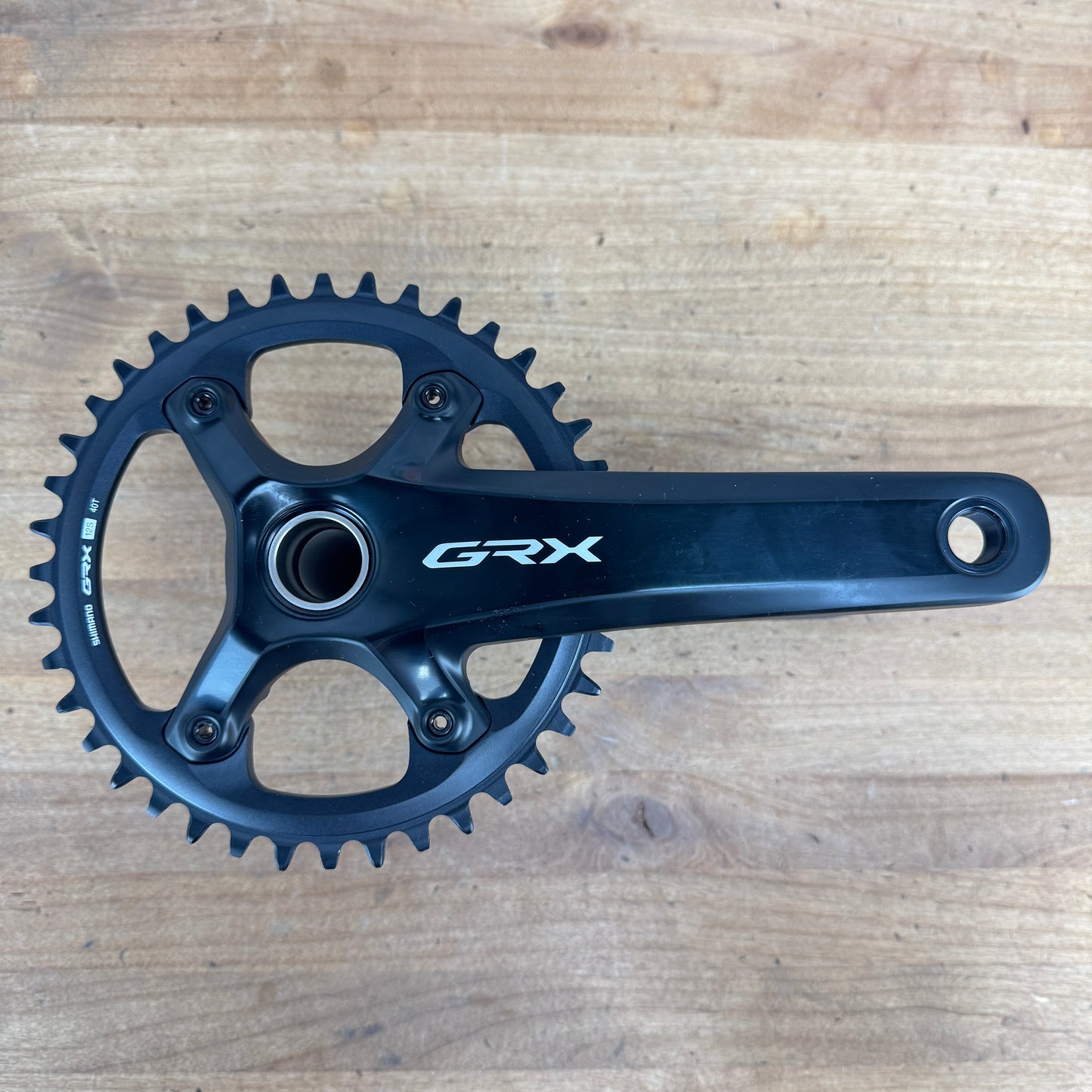 New Takeoff! Shimano GRX RX820 12-Speed 172.5mm 40t 24mm Crankset 648g MSRP $250