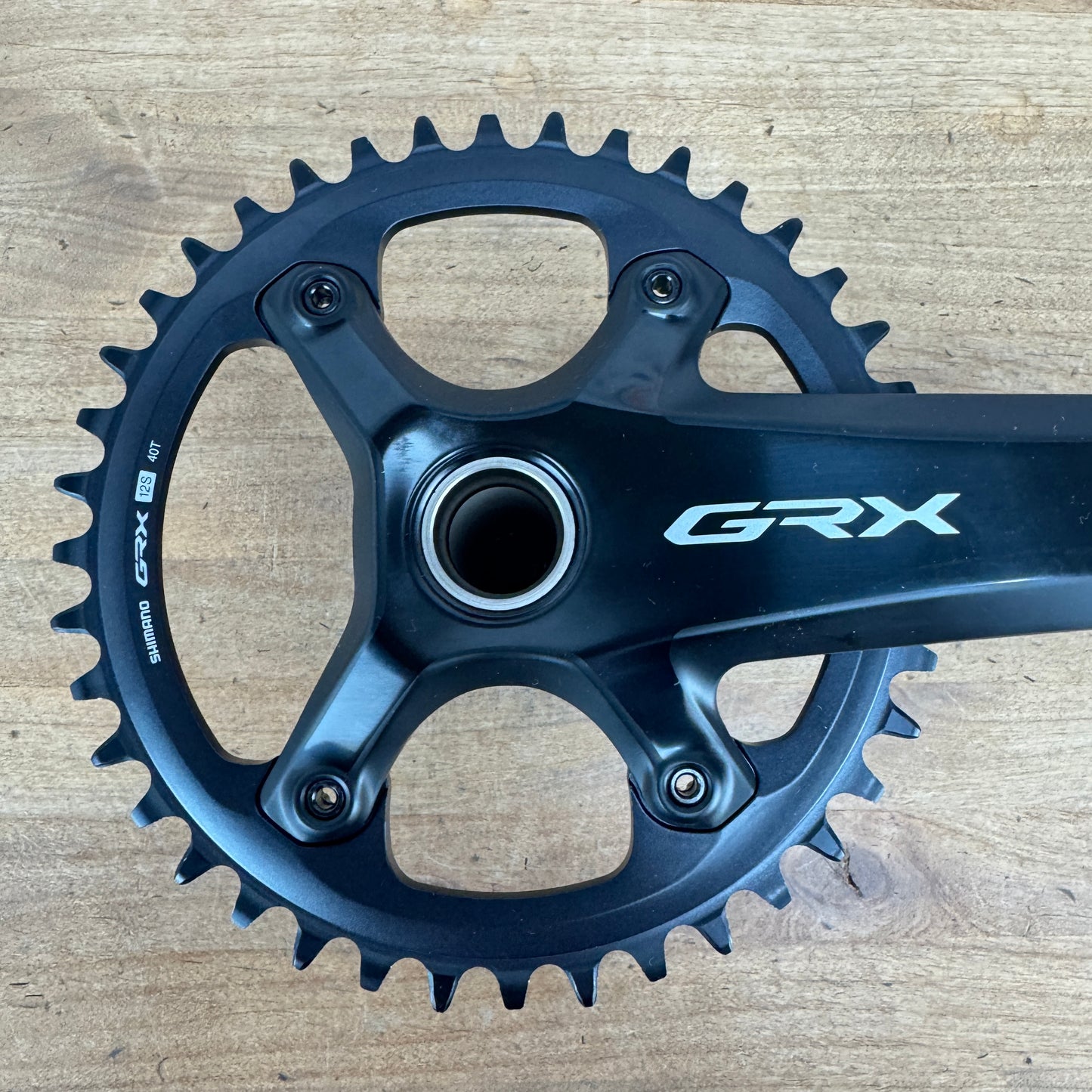 New Takeoff! Shimano GRX RX820 12-Speed 172.5mm 40t 24mm Crankset 648g MSRP $250