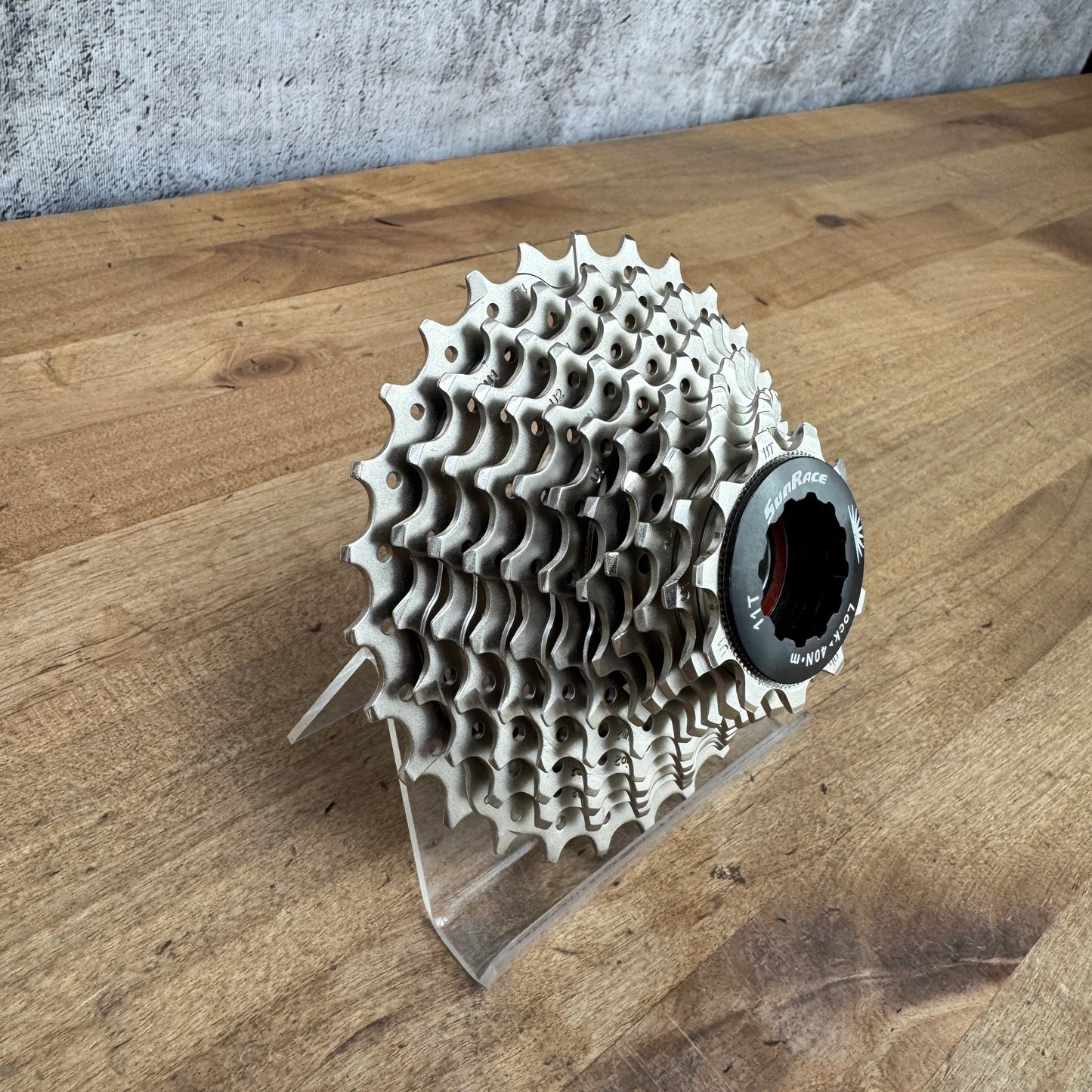 SunRace CSRX1 11-28t 11-Speed Bike Cassette "Light Wear" 279g