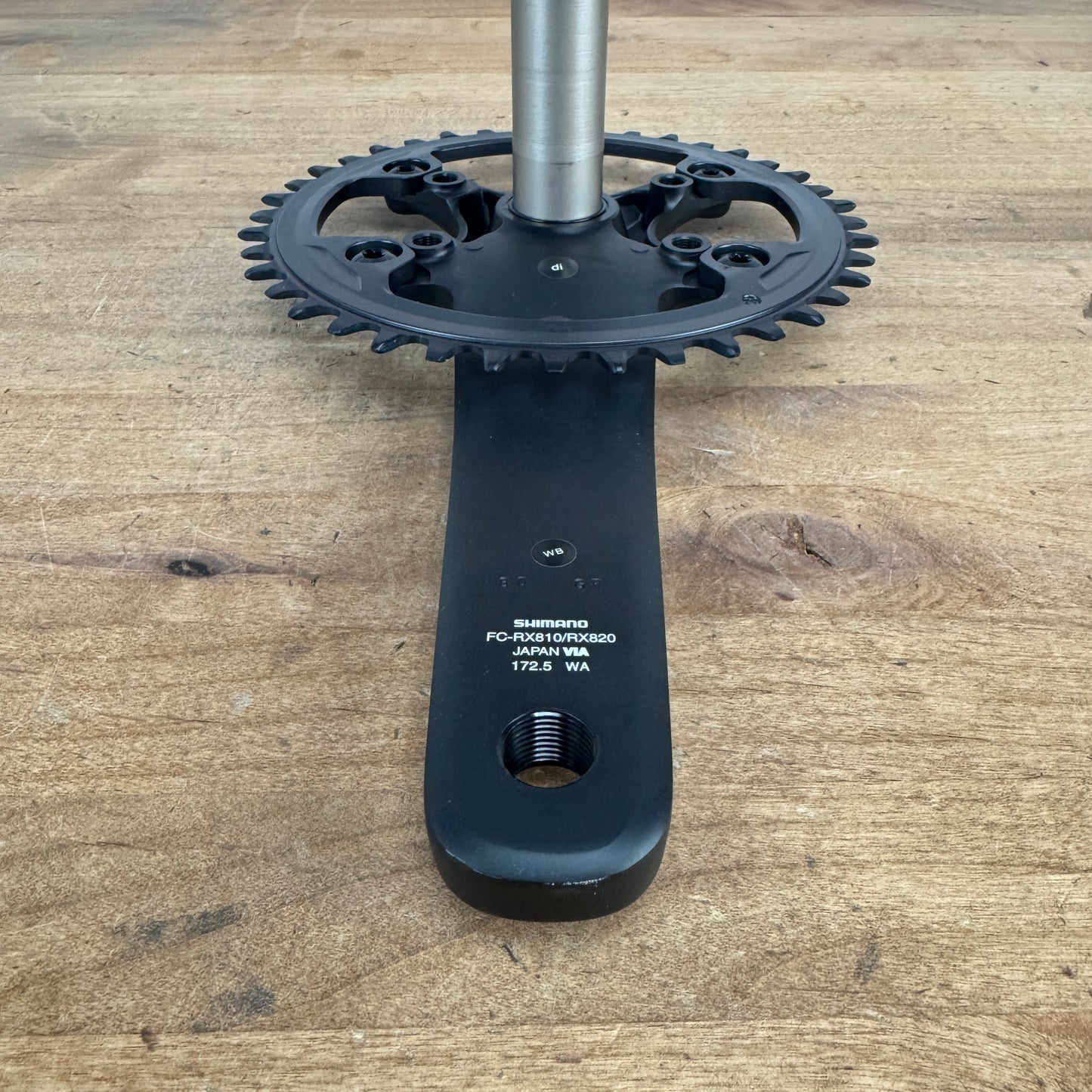 New Takeoff! Shimano GRX RX820 12-Speed 172.5mm 40t 24mm Crankset 648g MSRP $250