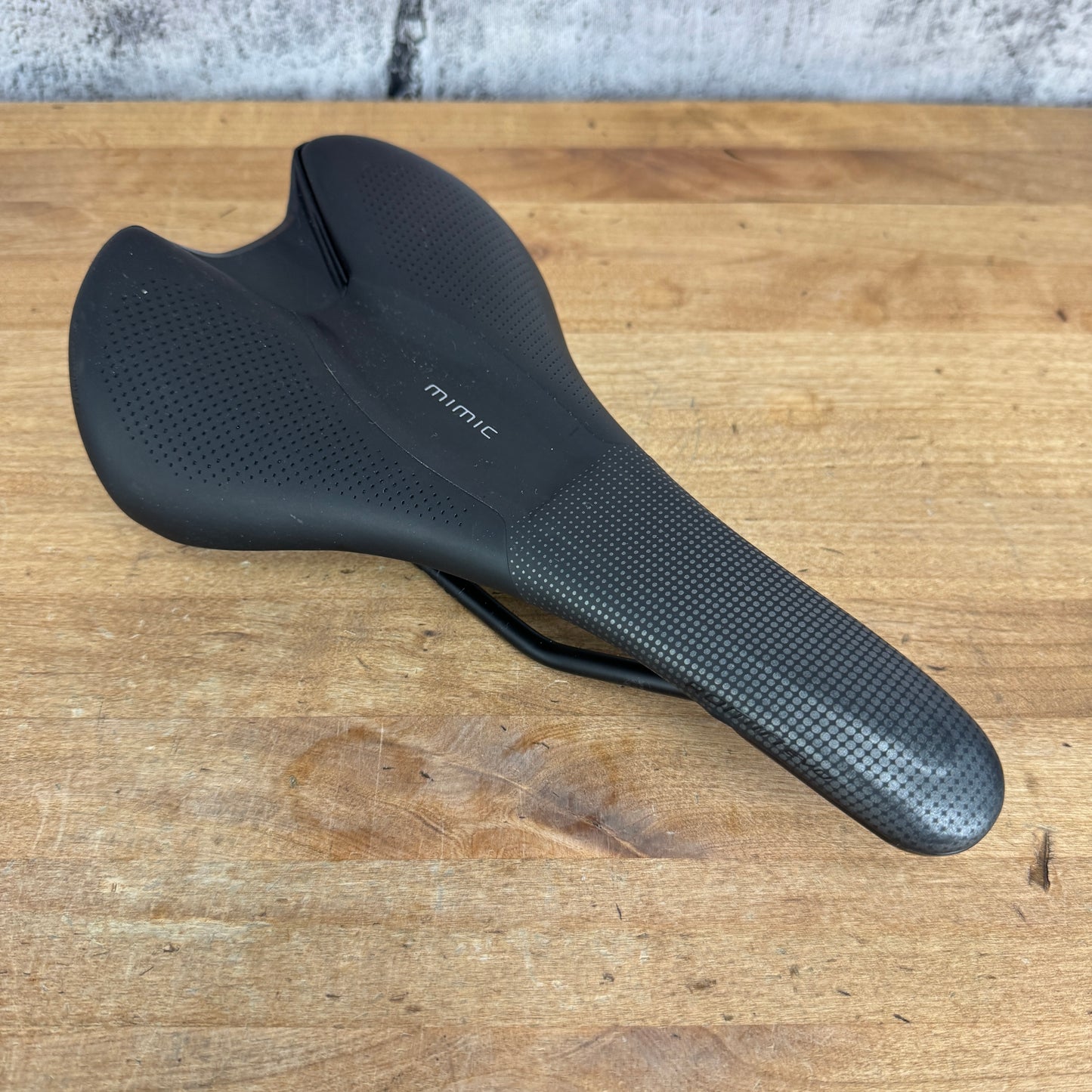 Specialized Romin Evo Expert Mimic 155mm 7x7mm Hollow-Ti Rails Bike Saddle 240g