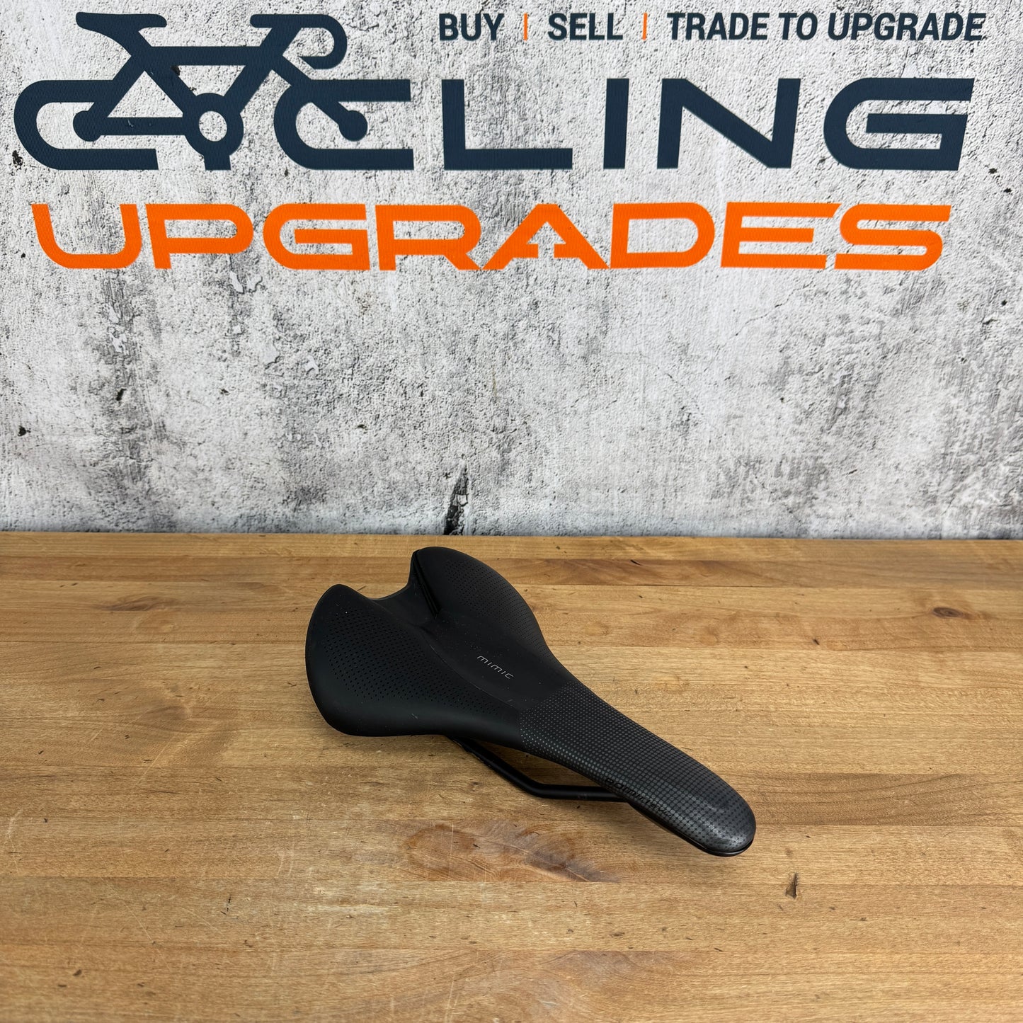 Specialized Romin Evo Expert Mimic 155mm 7x7mm Hollow-Ti Rails Bike Saddle 240g