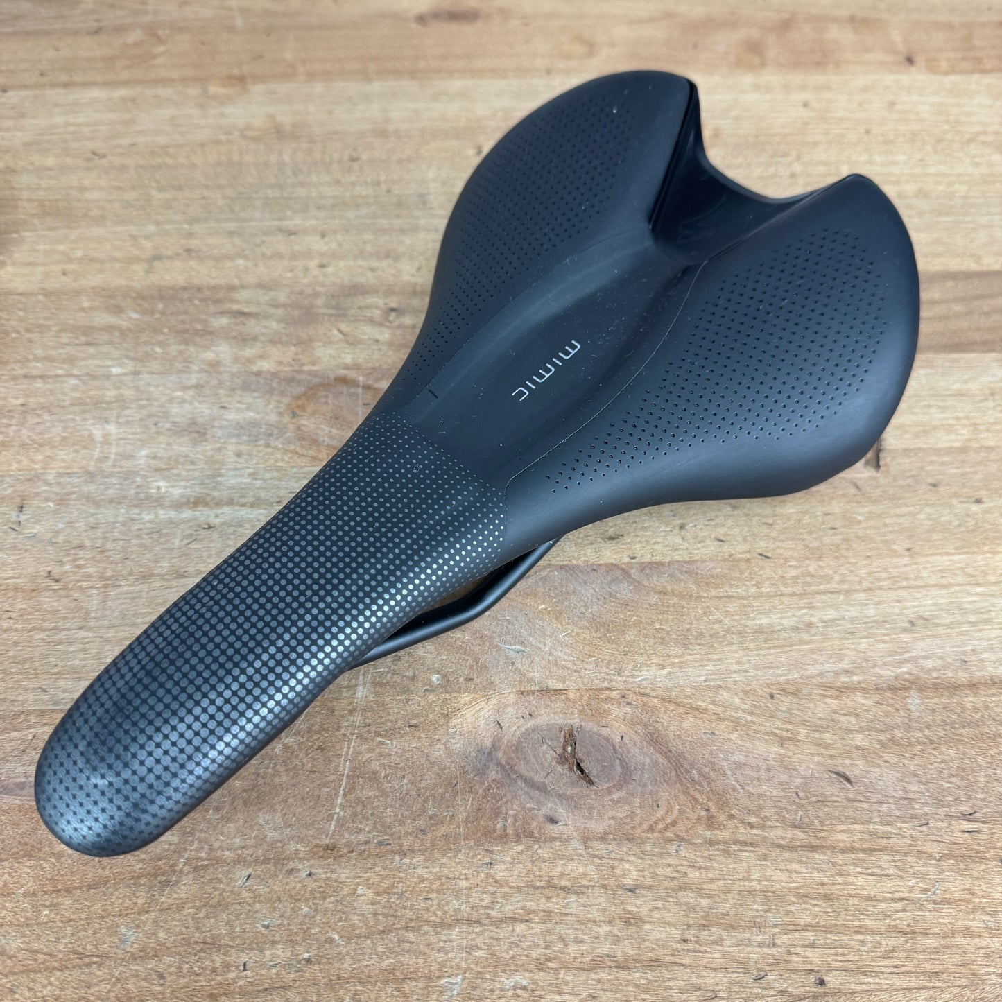 Specialized Romin Evo Expert Mimic 155mm 7x7mm Hollow-Ti Rails Bike Saddle 240g