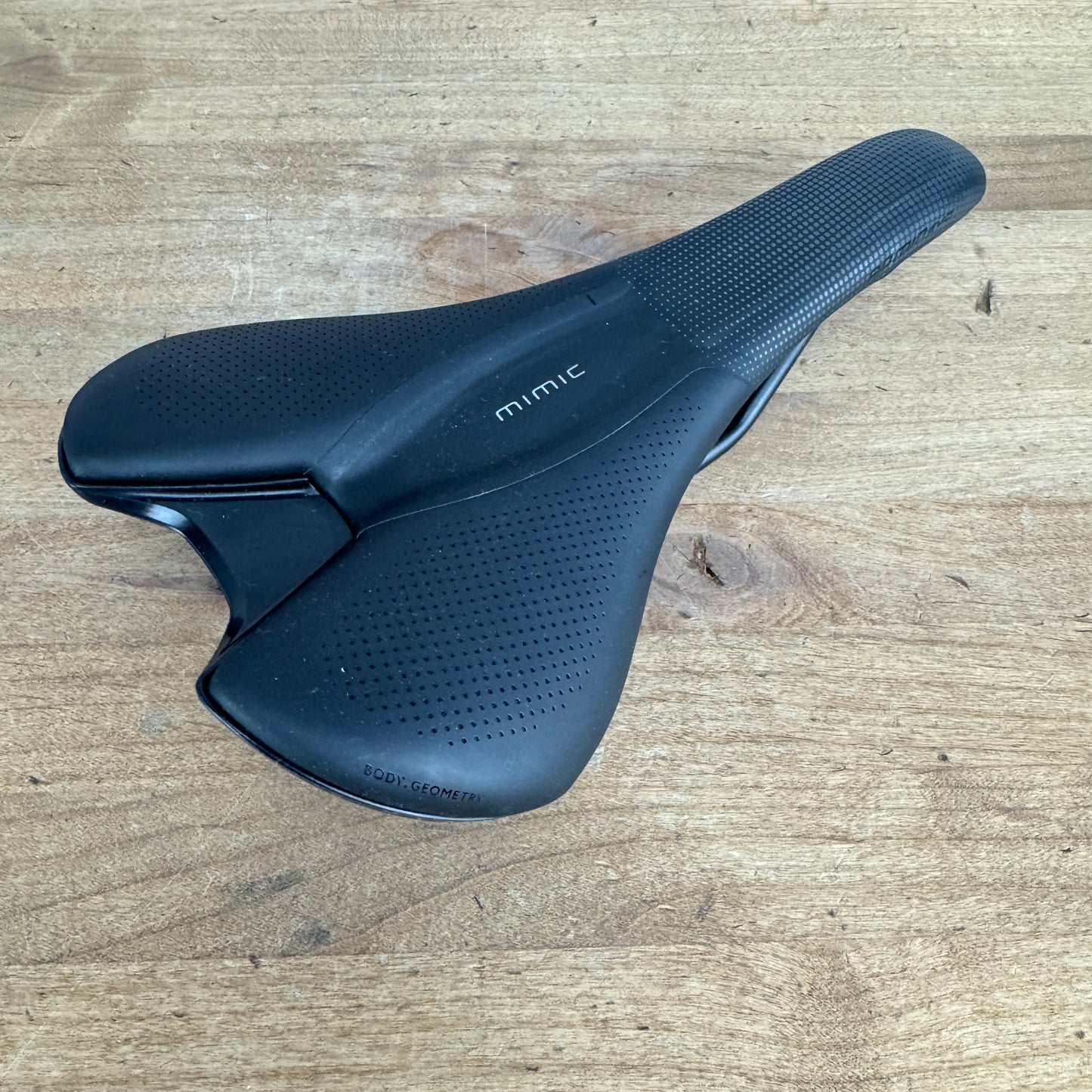 Specialized Romin Evo Expert Mimic 155mm 7x7mm Hollow-Ti Rails Bike Saddle 240g