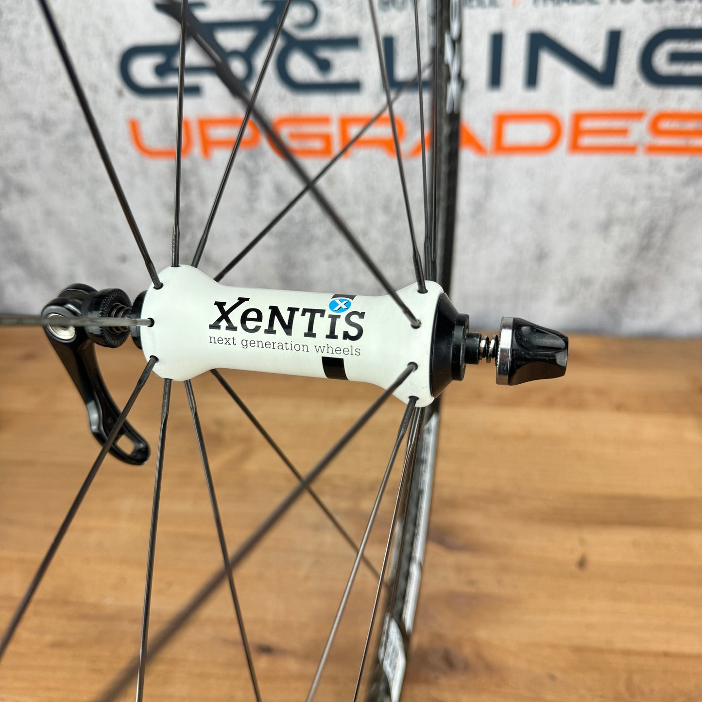 Light! Xentis XBL 2.5 Carbon Clincher Rim Brake Road Bike Wheelset 700c 1260g