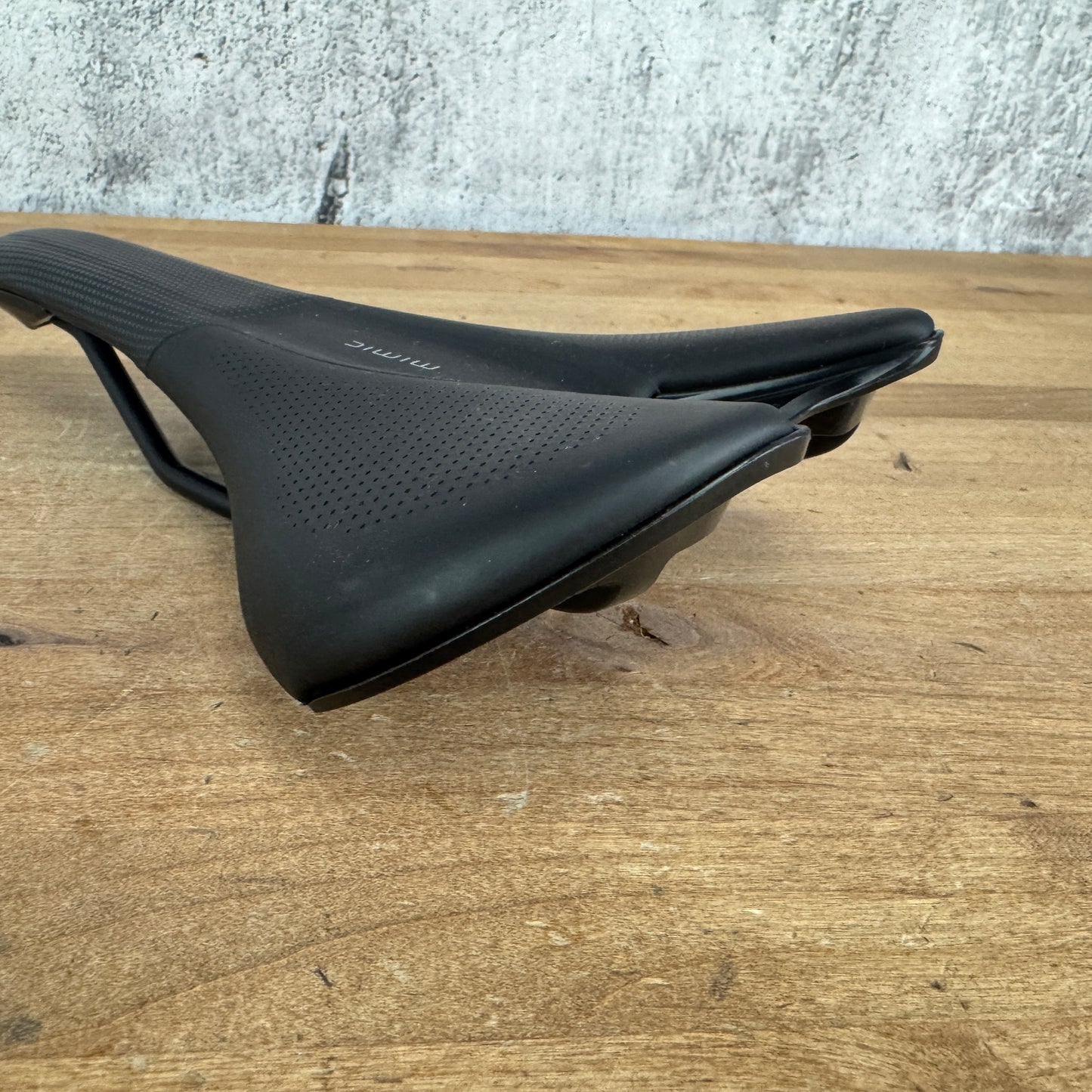 Specialized Romin Evo Expert Mimic 155mm 7x7mm Hollow-Ti Rails Bike Saddle 240g
