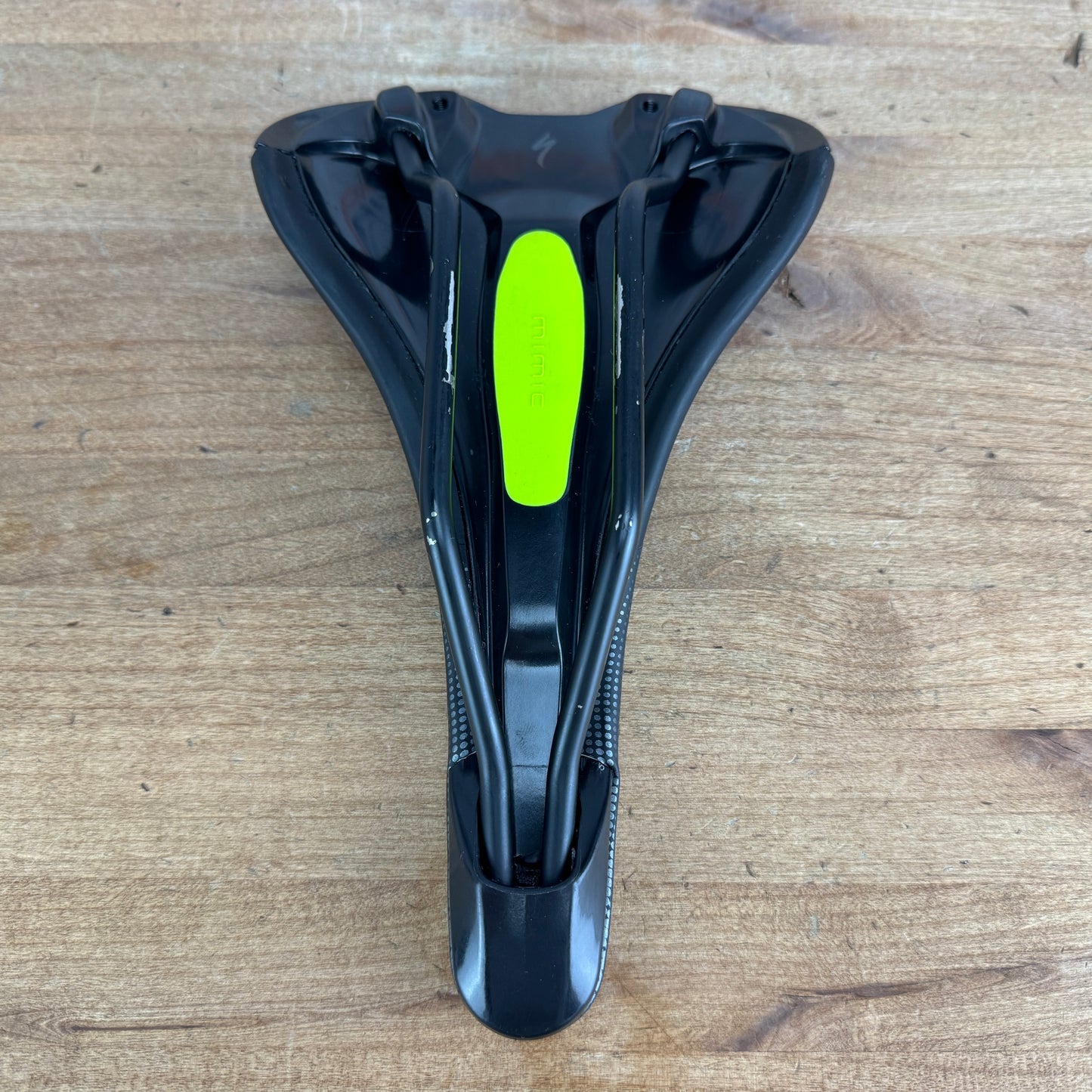 Specialized Romin Evo Expert Mimic 155mm 7x7mm Hollow-Ti Rails Bike Saddle 240g