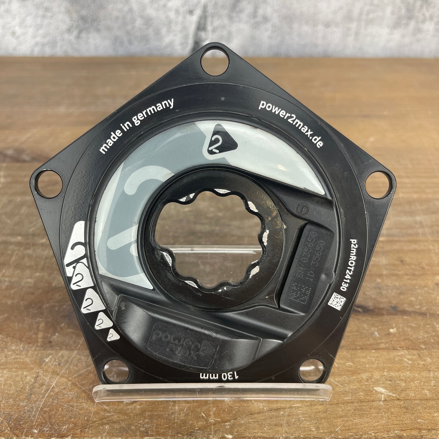 Power2Max Type S 5-Bolt Fits Rotor 24 Direct Mount Power Meter Spider 130BCD