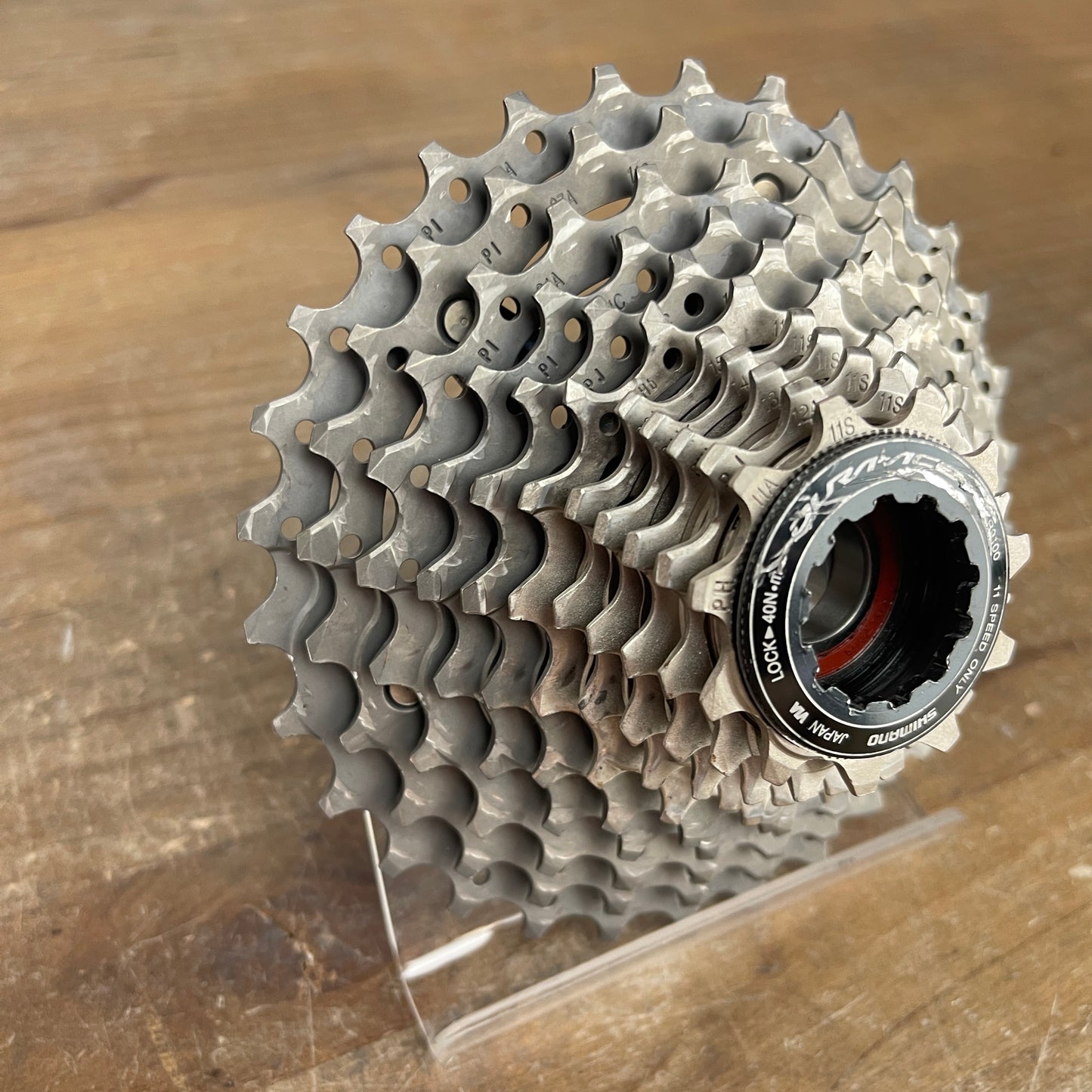 Shimano Dura Ace CS-R9100 11-30t 11-Speed Road Bike Cassette 205g Typical Wear