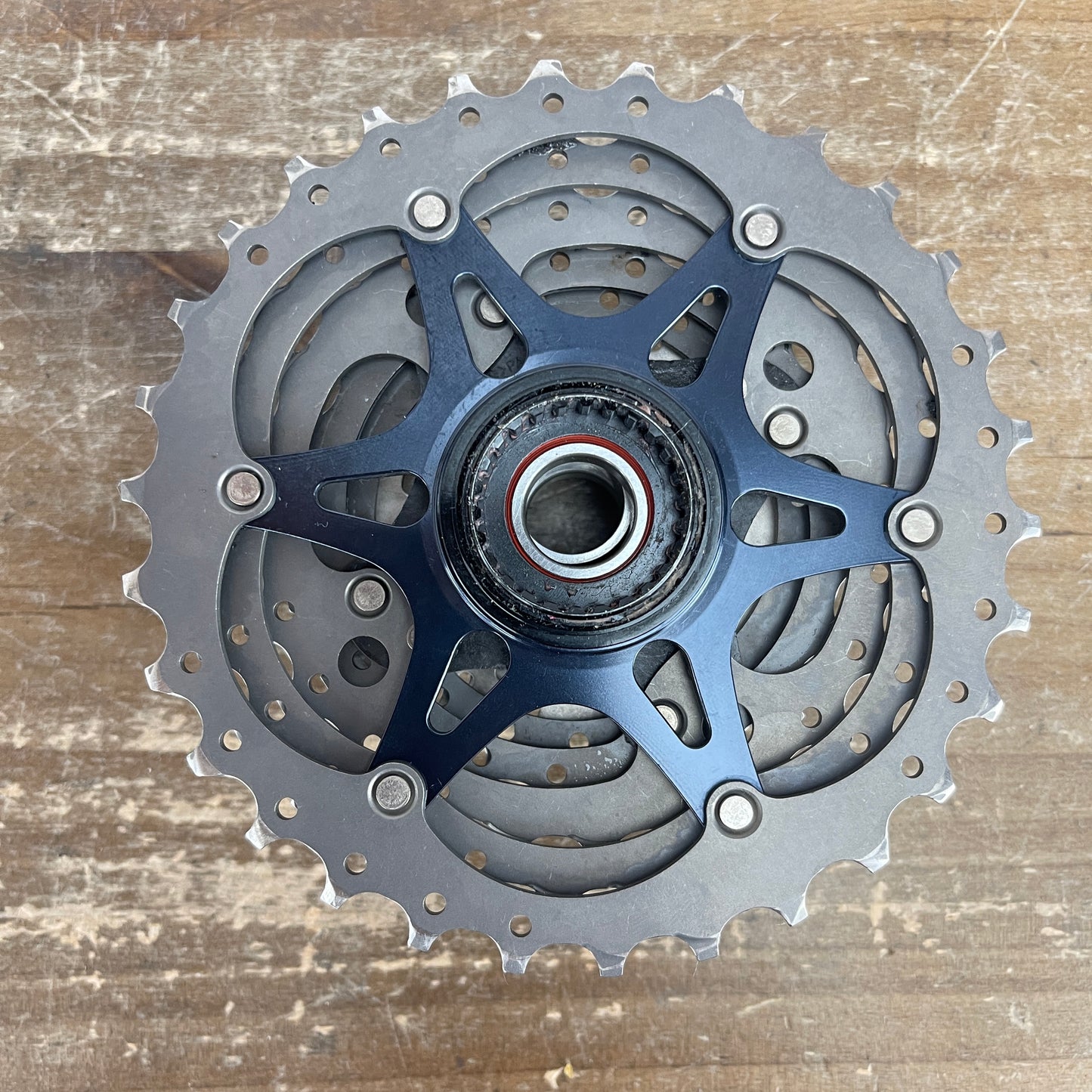 Shimano Dura Ace CS-R9100 11-30t 11-Speed Road Bike Cassette 205g Typical Wear