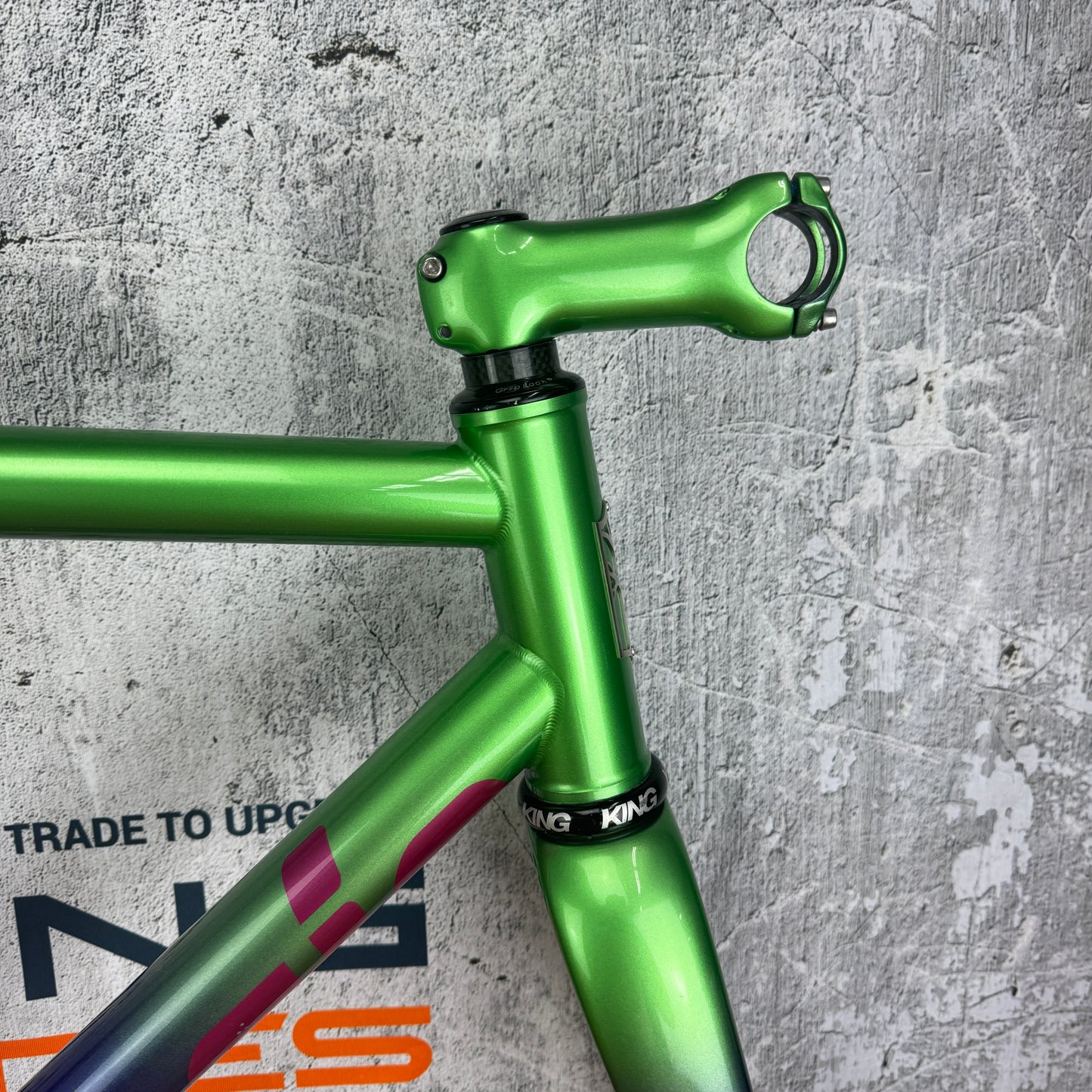 2021 Mosaic GT-1 AR Titanium 56.5cm Enve Chris King Gravel Bike Frameset 700c