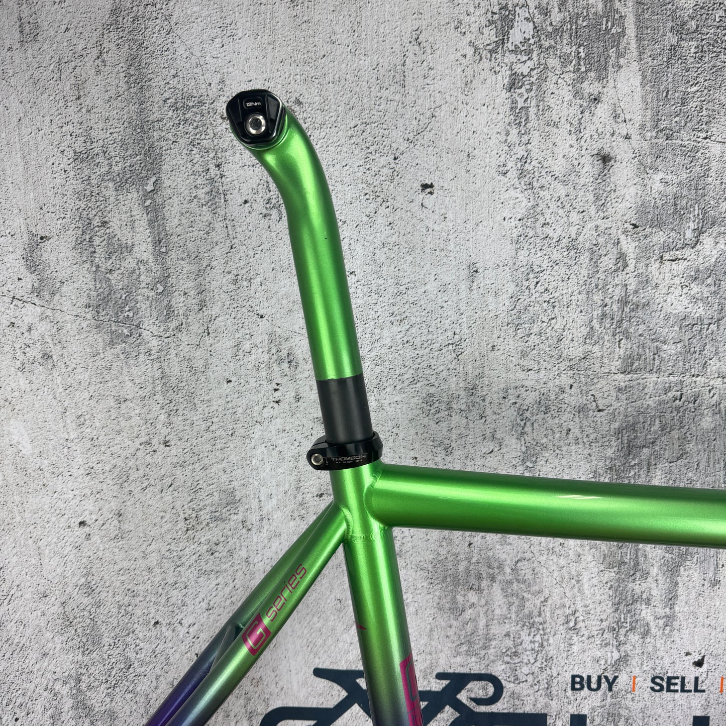 2021 Mosaic GT-1 AR Titanium 56.5cm Enve Chris King Gravel Bike Frameset 700c