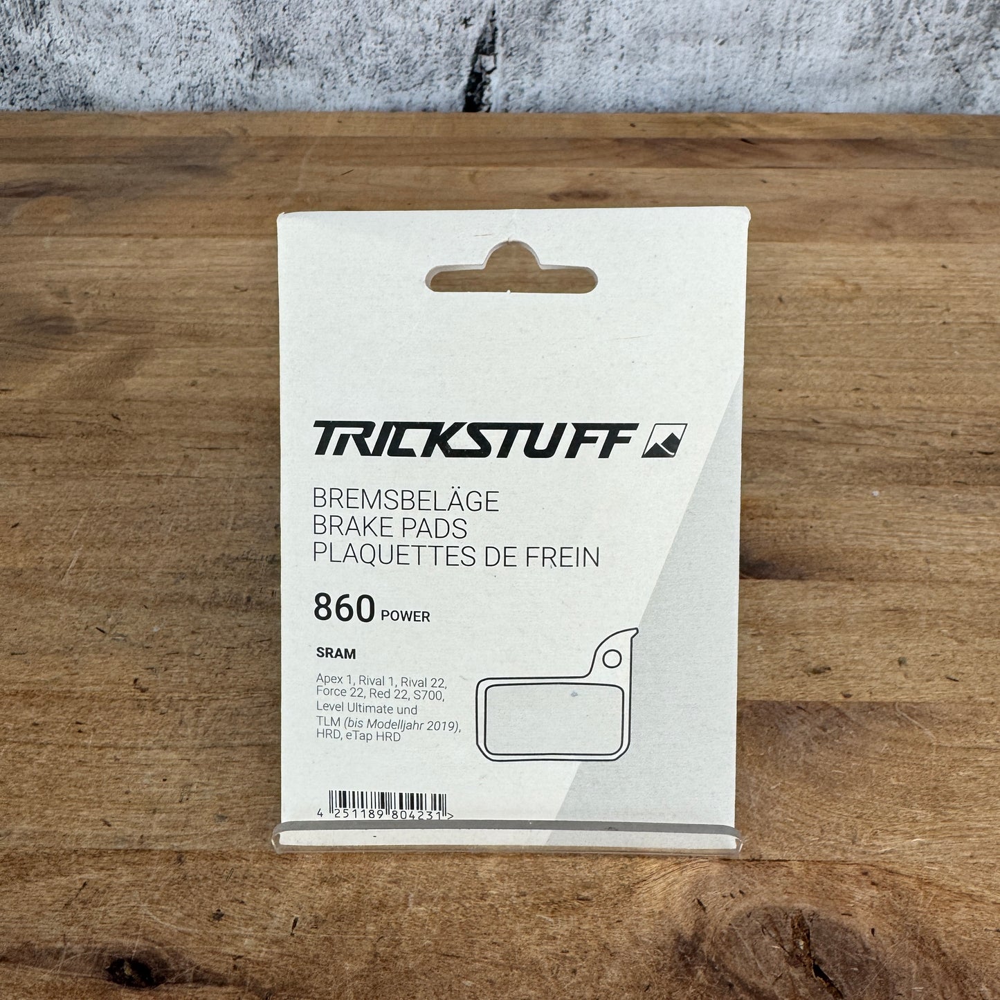 New! Trickstuff 860 Disc Brake Pads for SRAM Road/MTB Brake Calipers