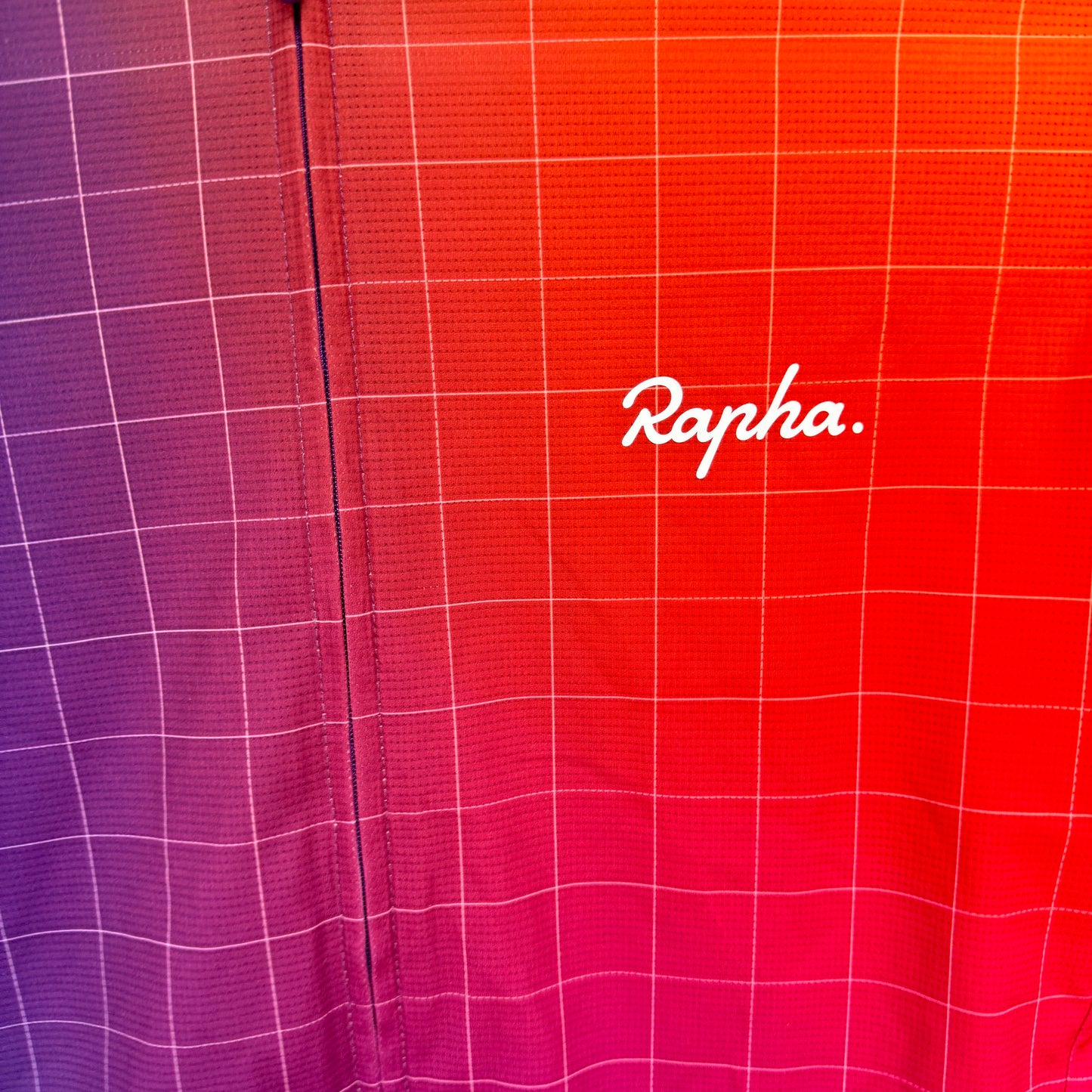New! Rapha Classic Flyweight Print Men's Medium Short Sleeve Fade Cycling Jersey
